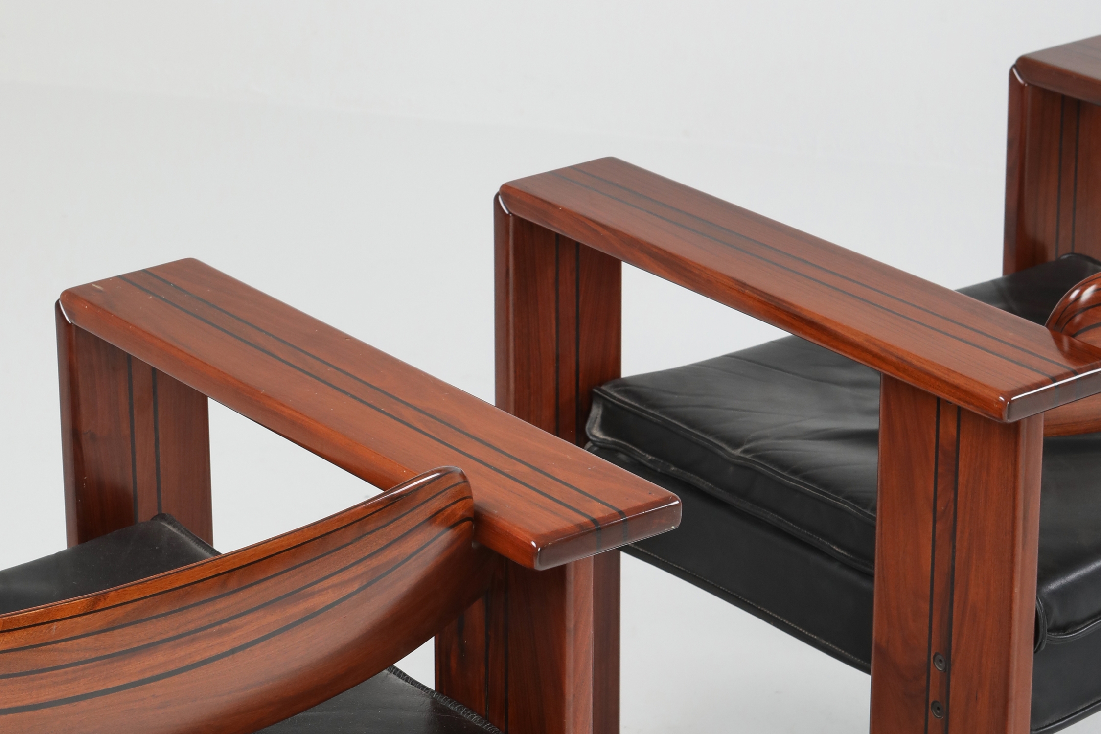 Artona armchairs by Afra & Tobia Scarpa for Maxalto - 1975