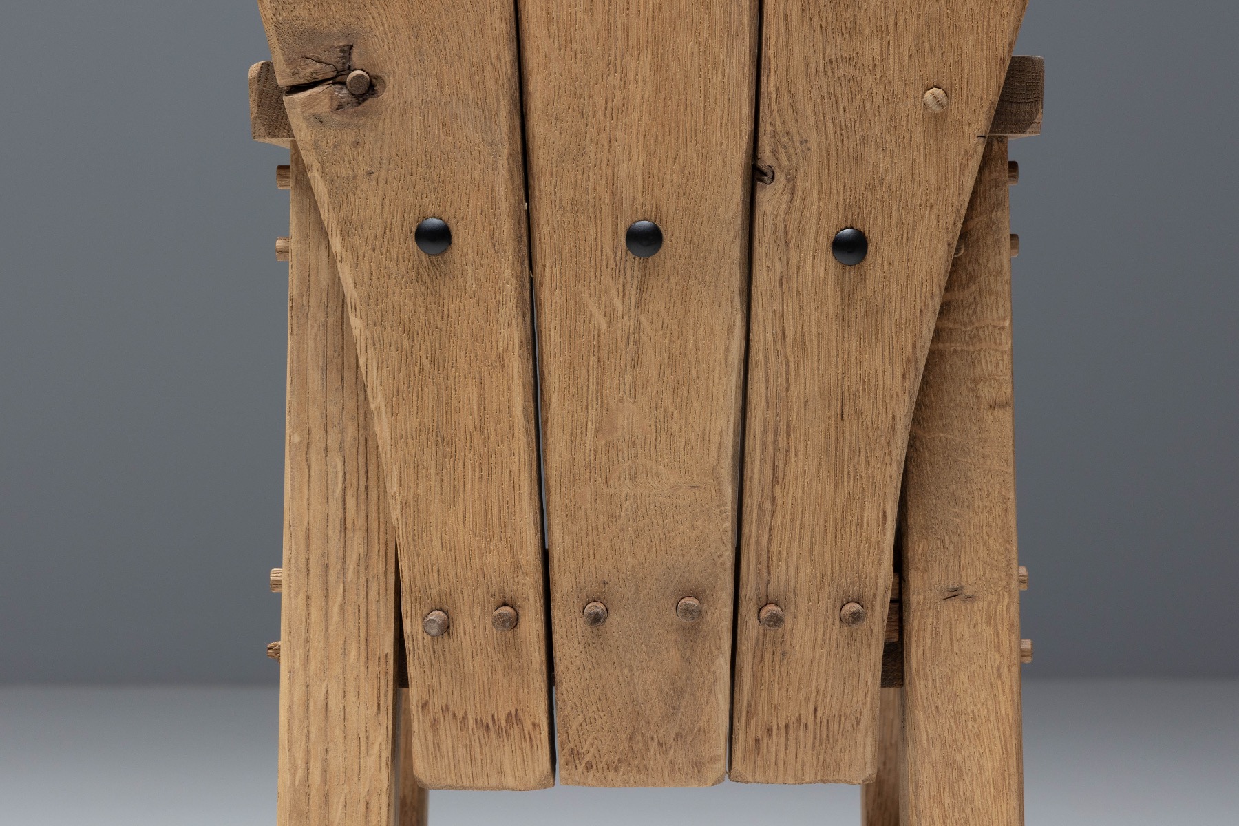 Travail Populaire Rustic Bar Stools - 19th Century 