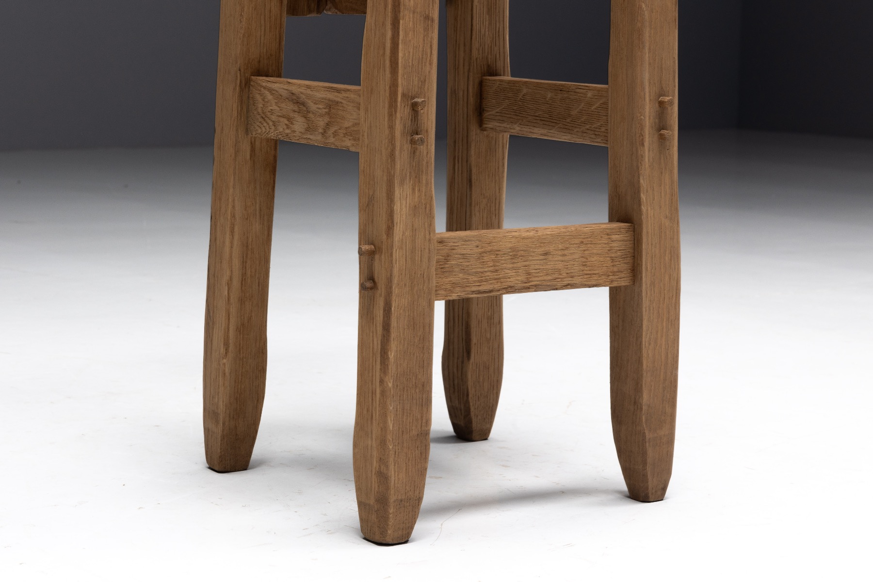 Travail Populaire Rustic Bar Stools - 19th Century 