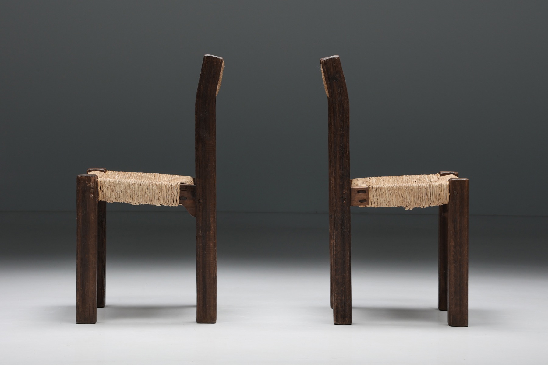 Travaille Français Dining Chairs - 1950s