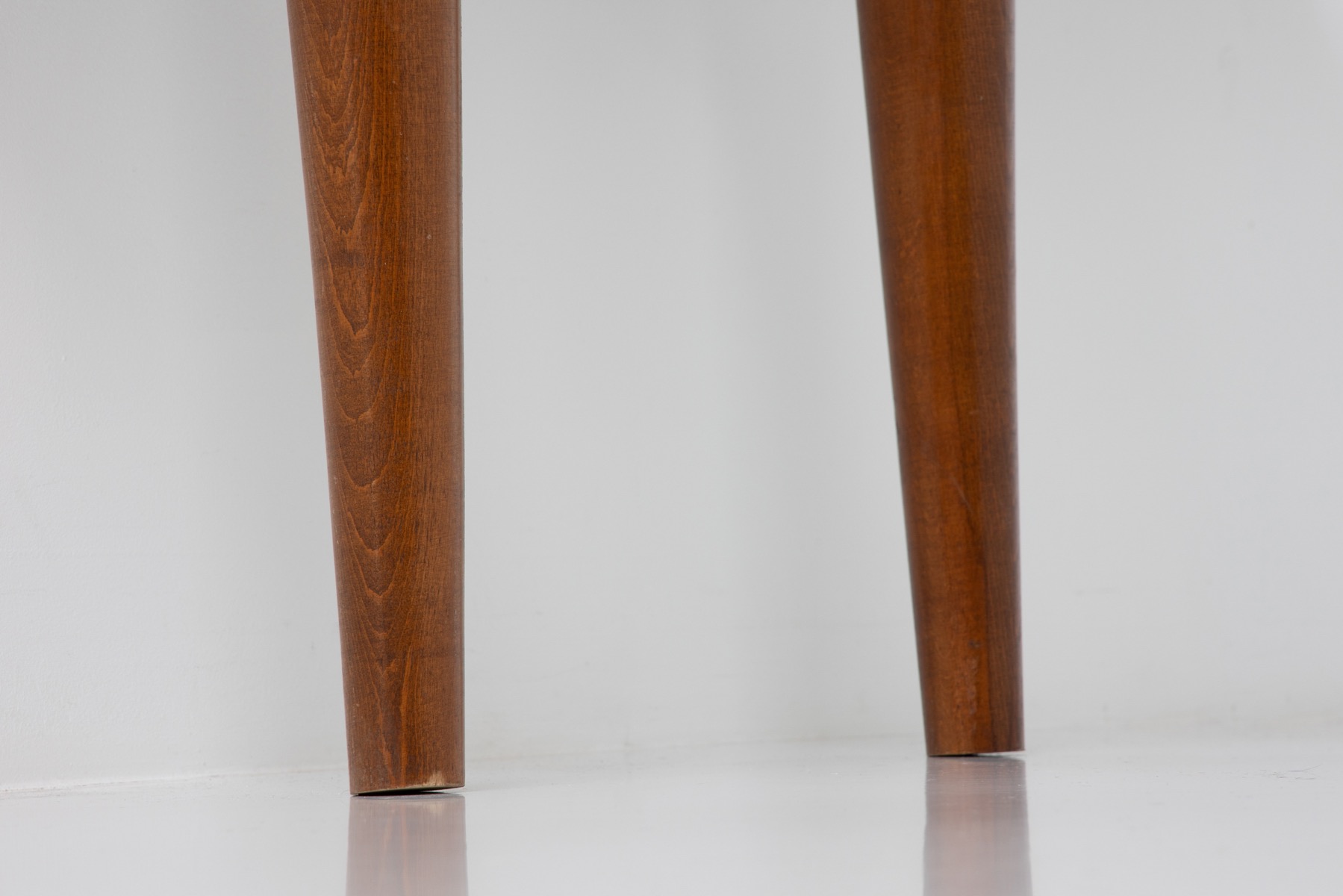 Travertine & Wood Console Table - 1960's