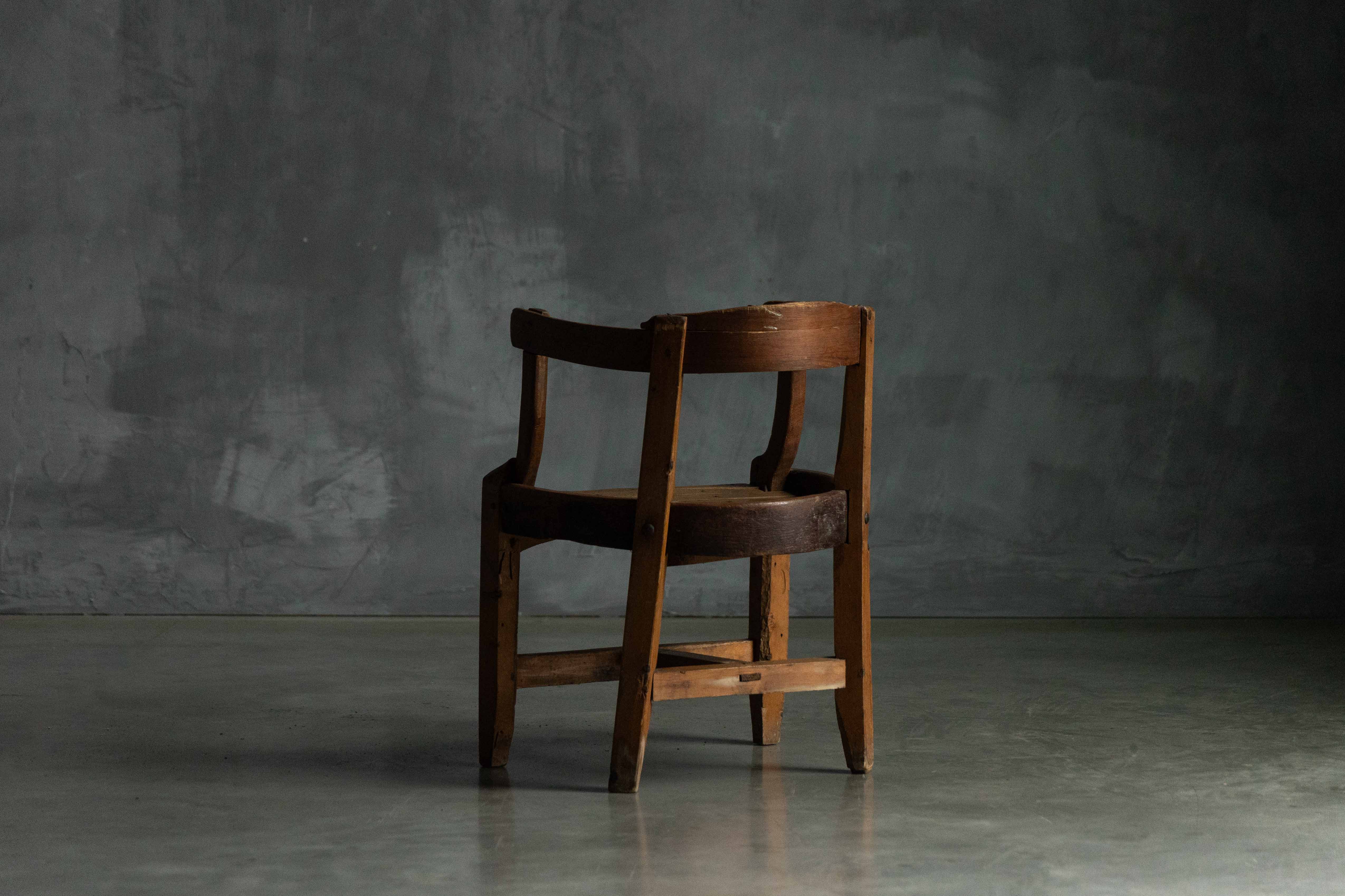 Vernacular Pine Armchair, France - 19th Century