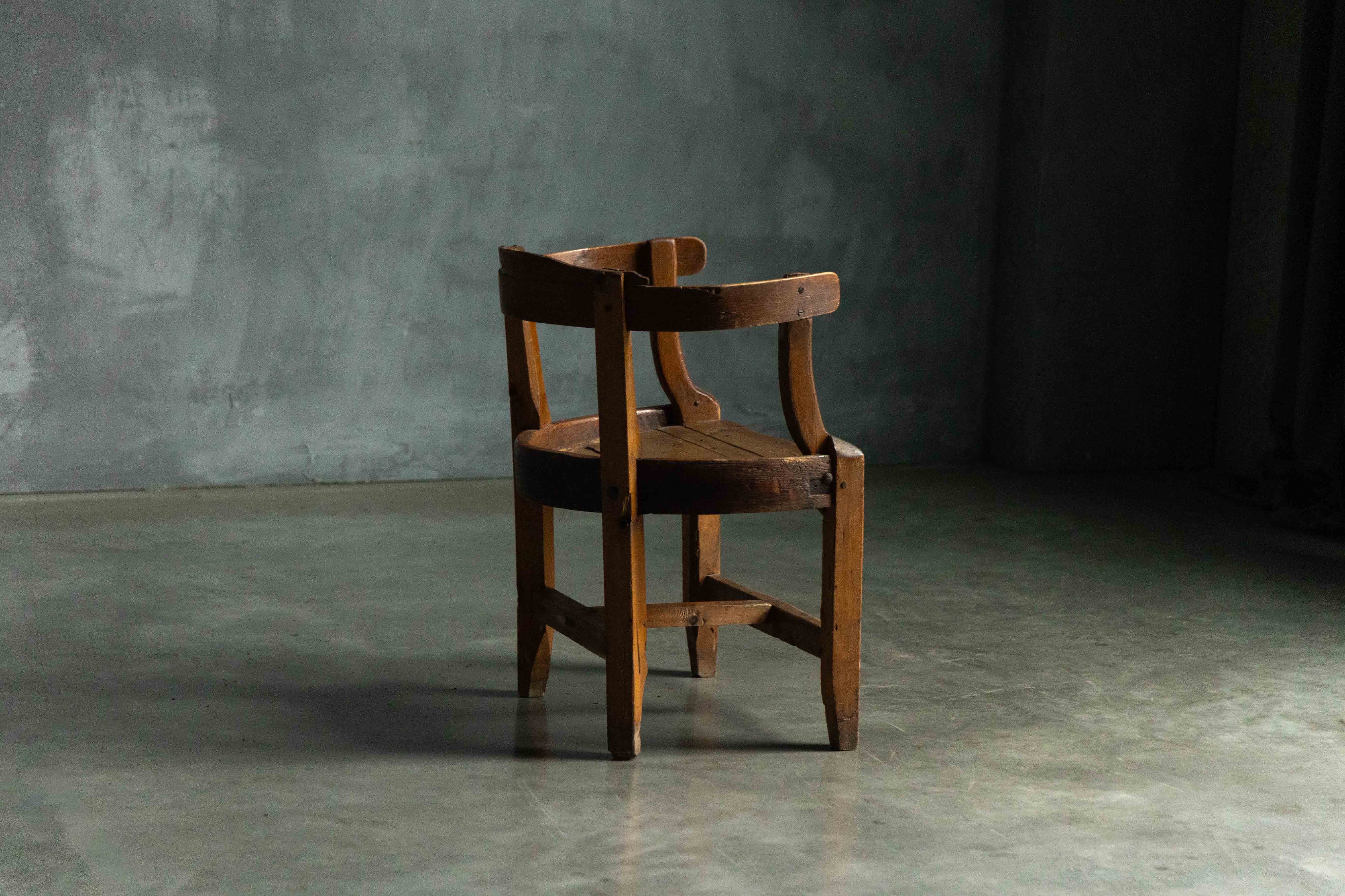Vernacular Pine Armchair, France - 19th Century