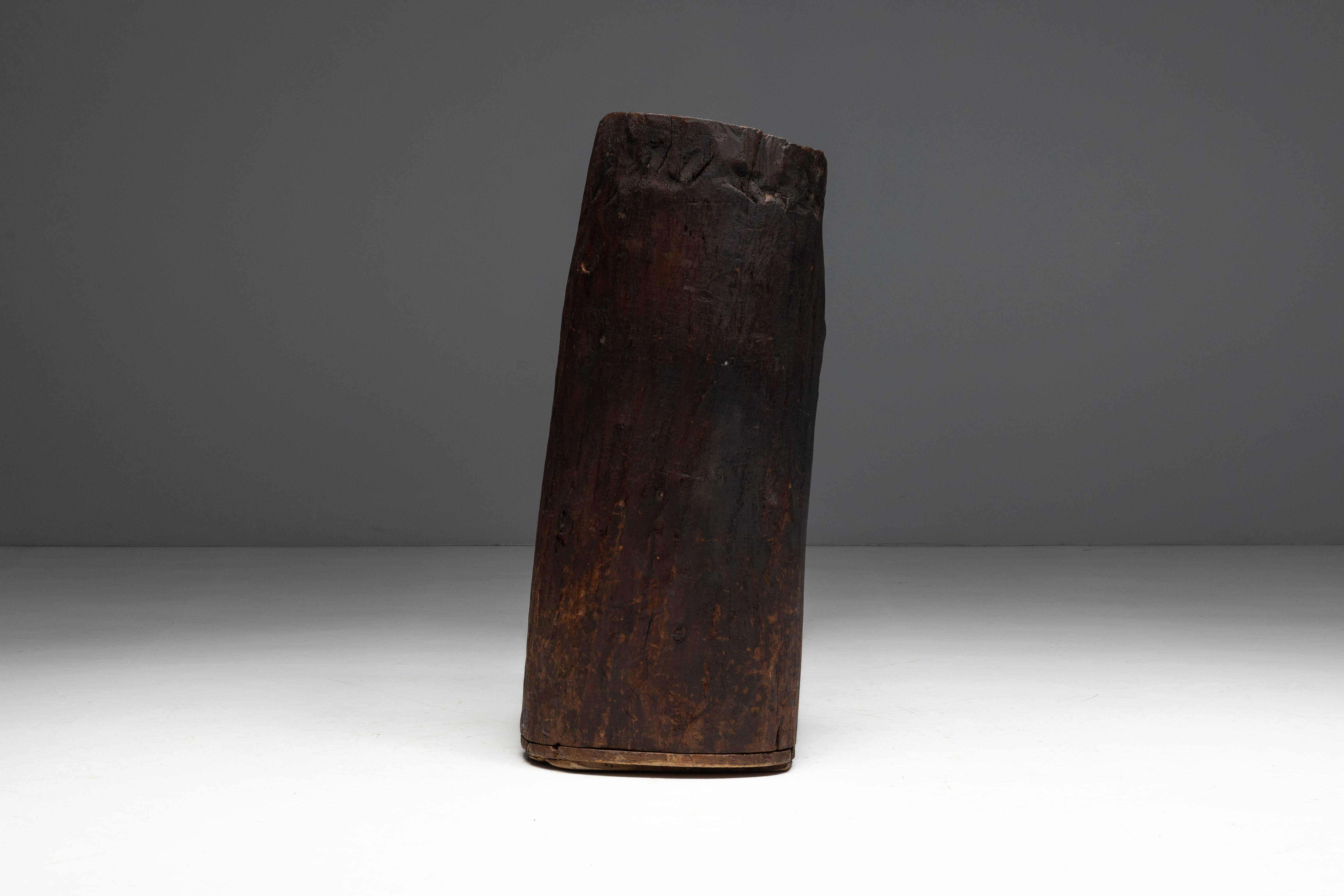 Vernacular Tree Trunk Vessel - 19th Century