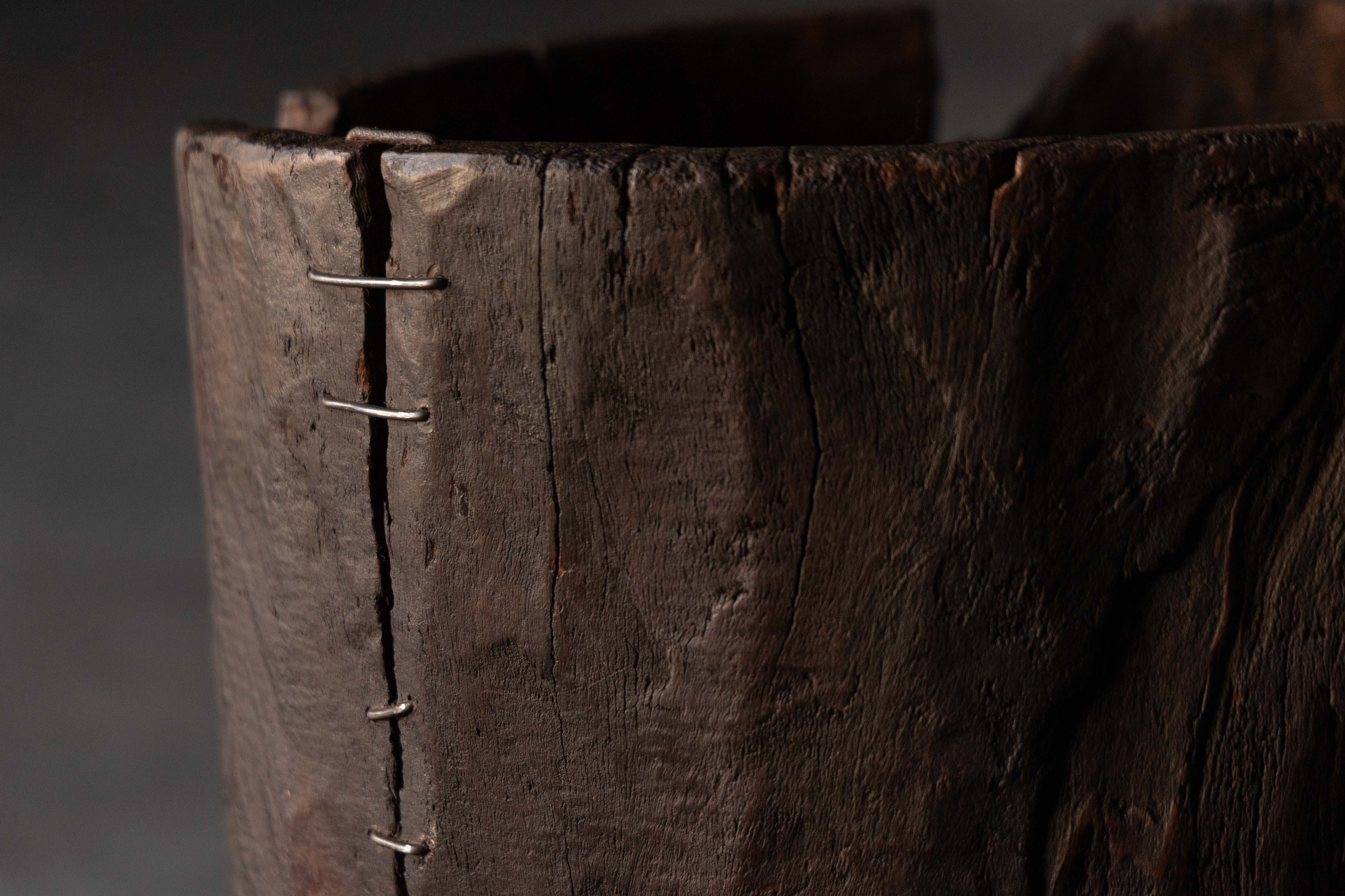 Vernacular Tree Trunk Vessel - 19th Century