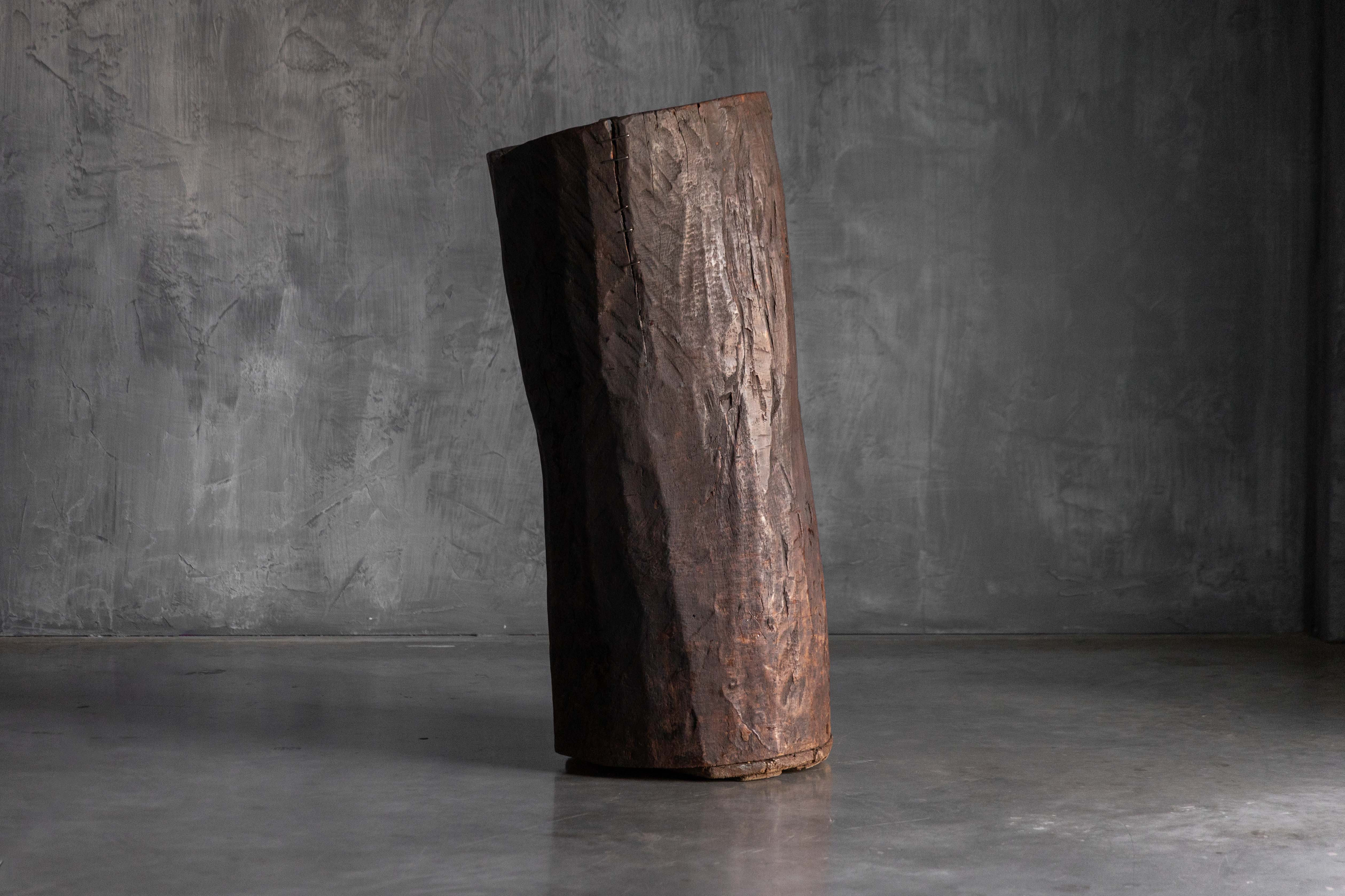 Vernacular Tree Trunk Vessel - 19th Century