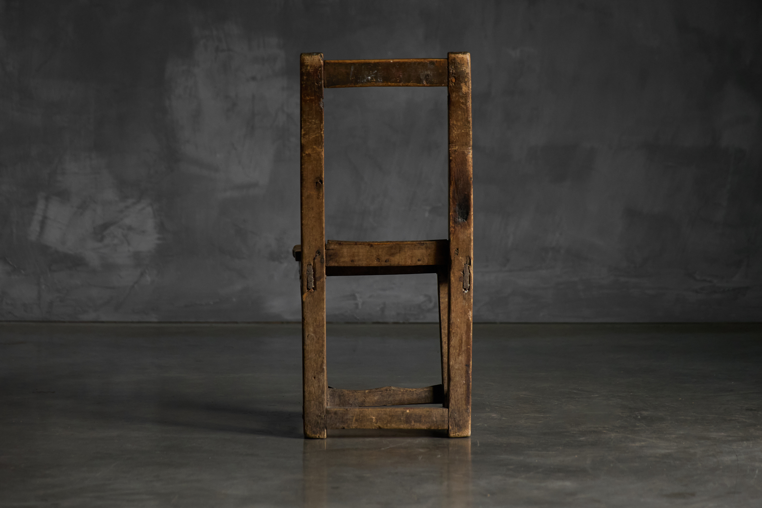 Vernacular Wooden Chair, France - 19th Century