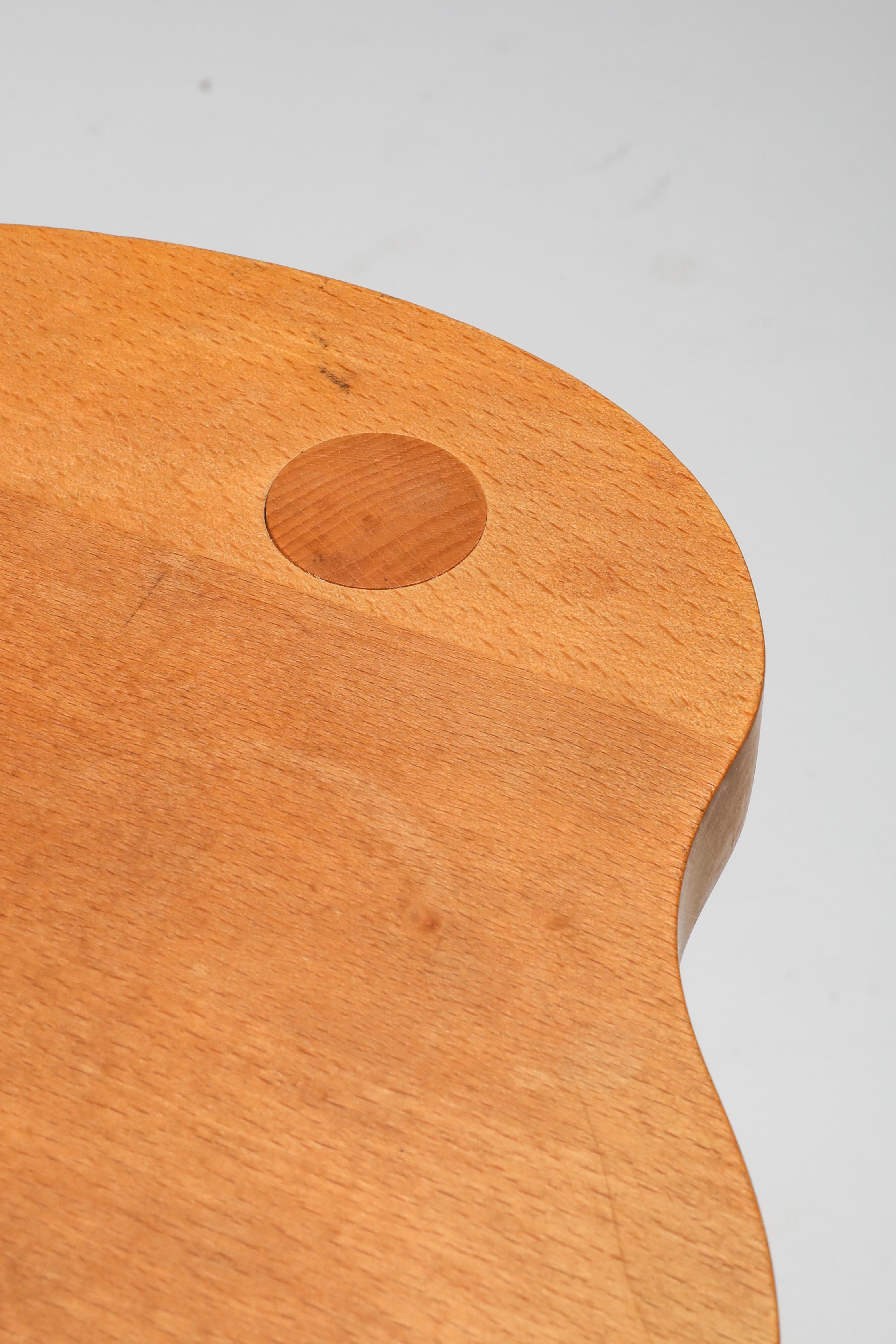 wood stool by E.R.A. Herbst - 1990