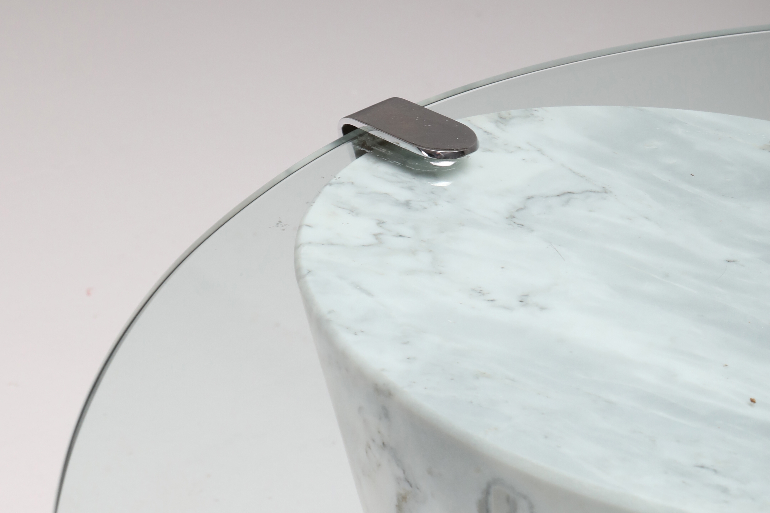 Postmodern Marble Coffee Table by Ronald Schmitt - 1980's