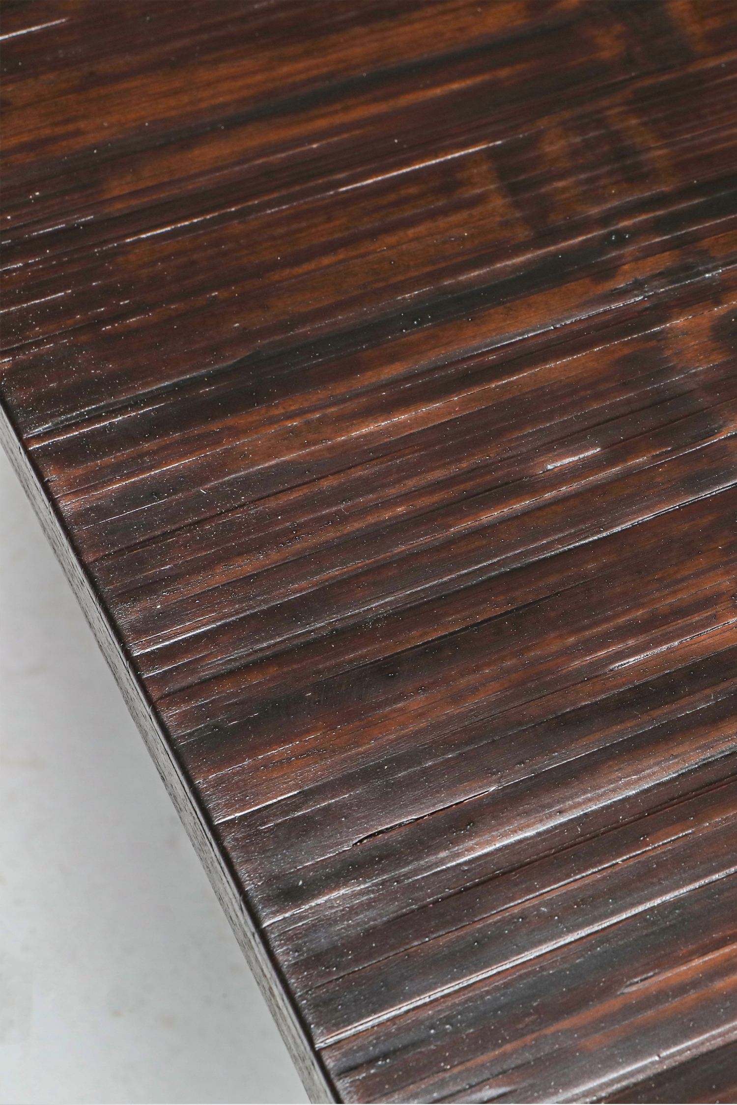 Axel Vervoordt Wenge and Bamboo Coffee Table - 1980's