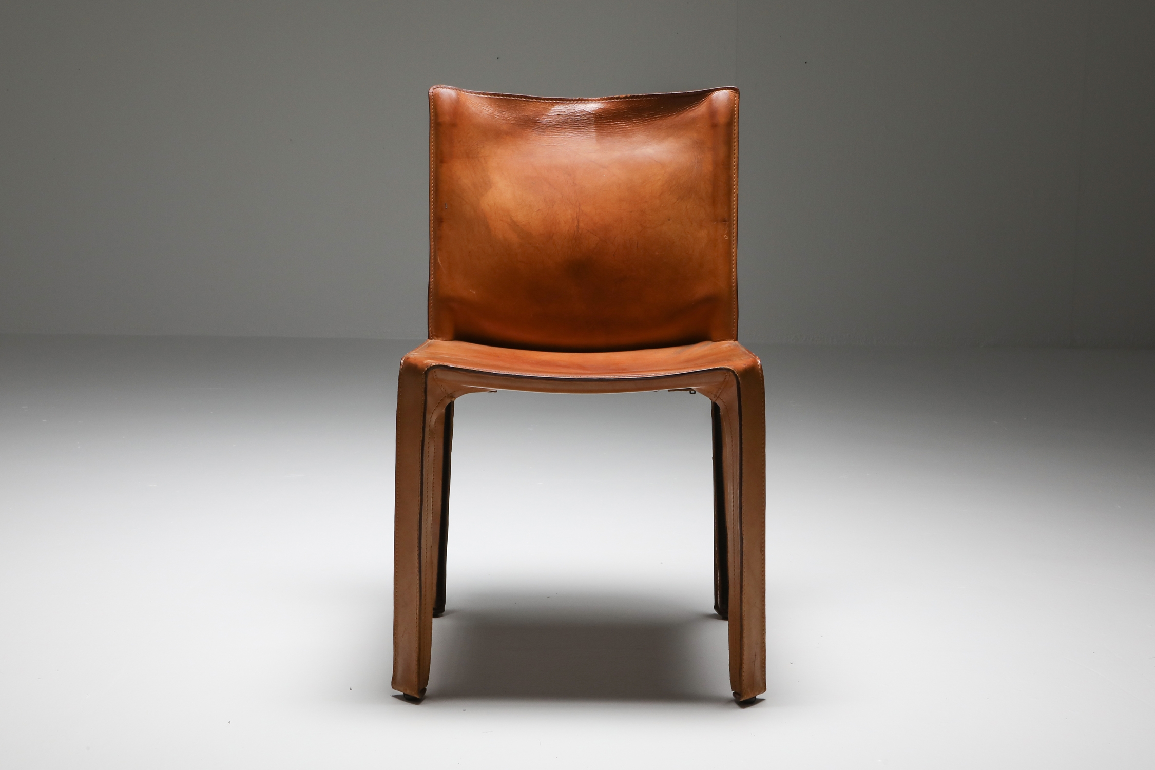 Cassina Cognac CAB Chairs - 1970's