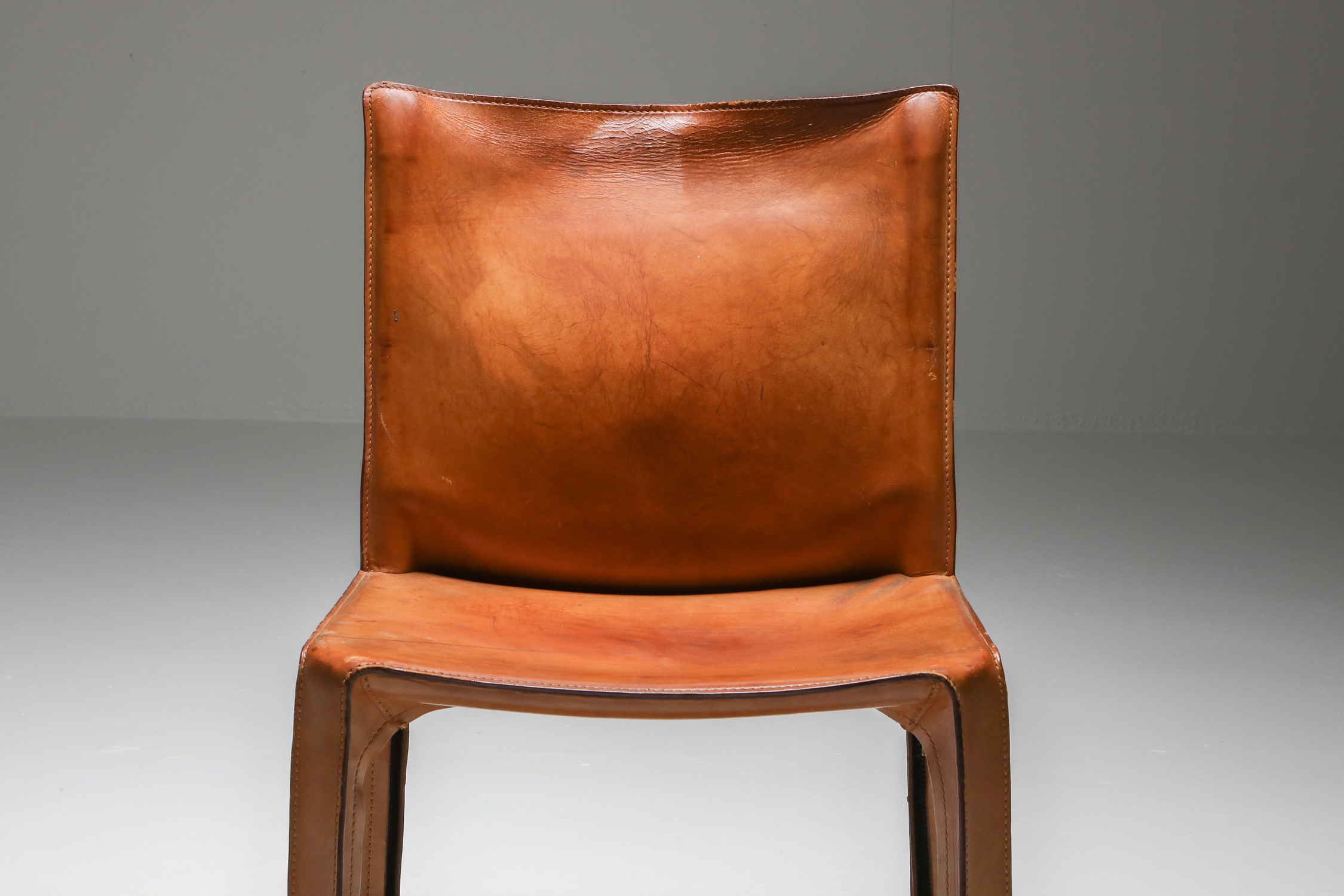 Cassina Cognac CAB Chairs - 1970's