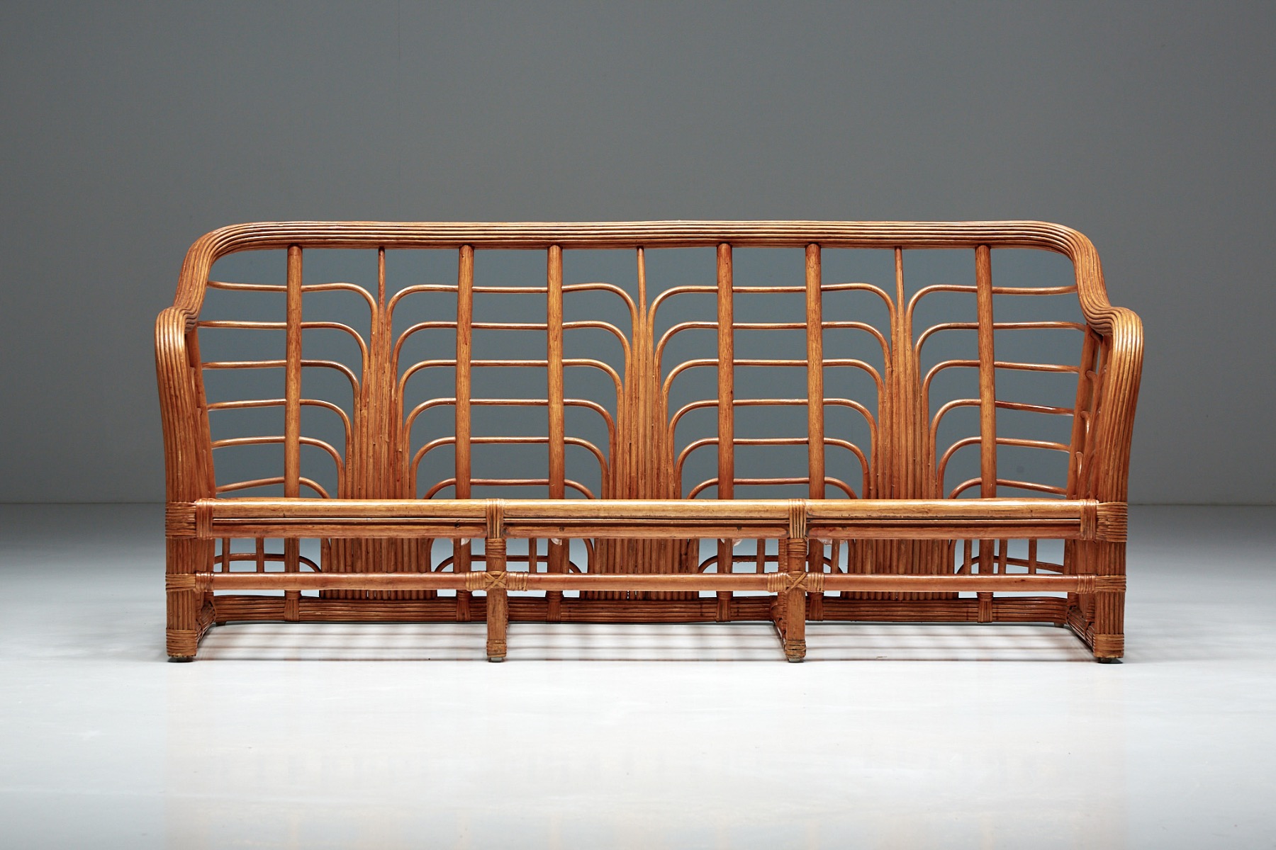 Vivai Del Sud Bamboo Sofa - 1970s