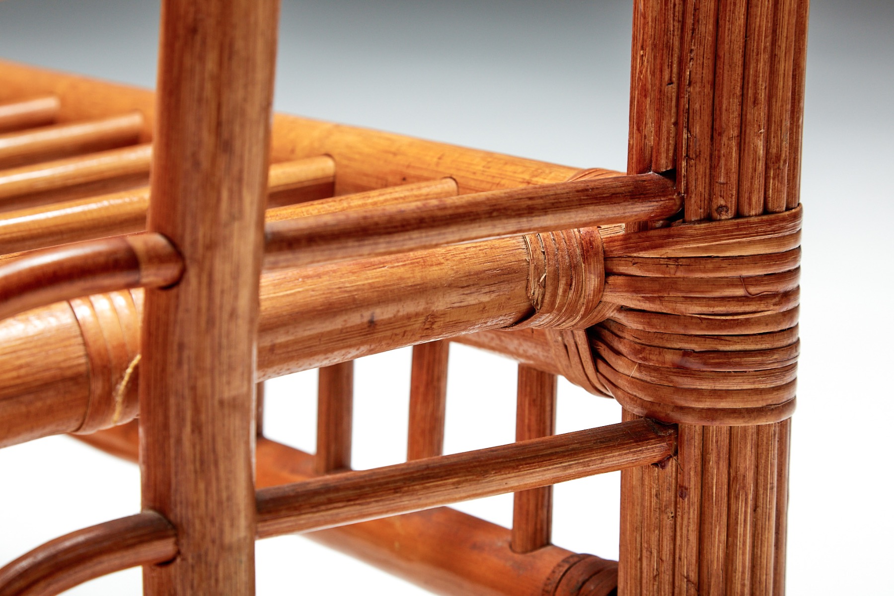 Vivai Del Sud Bamboo Sofa - 1970s