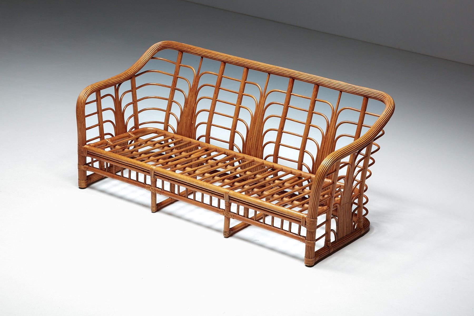 Vivai Del Sud Bamboo Sofa - 1970s