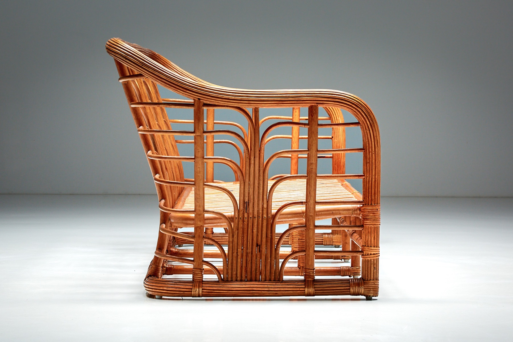 Vivai Del Sud Bamboo Sofa - 1970s