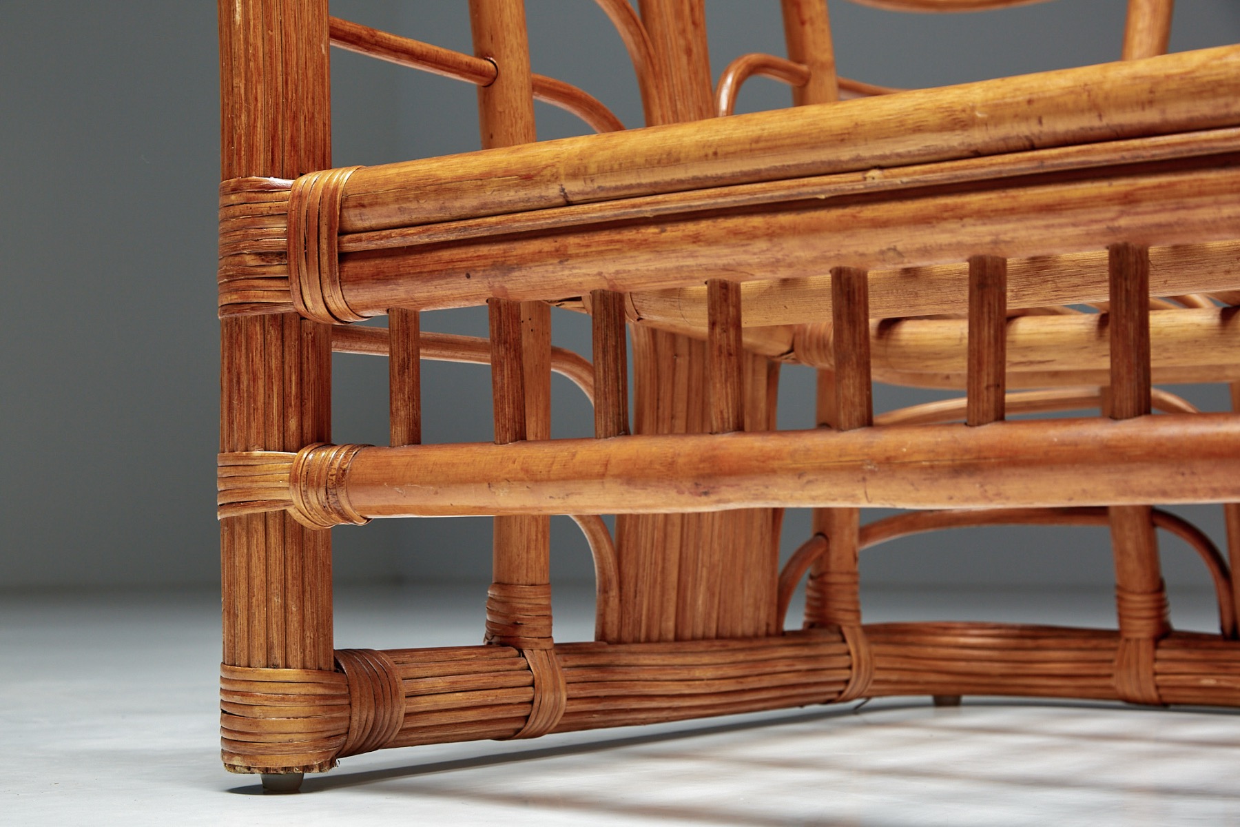 Vivai Del Sud Bamboo Sofa - 1970s