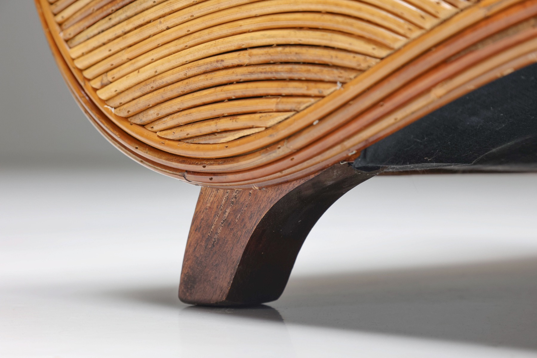 Vivai Del Sud Lounge Chair with Ottoman - 1960's