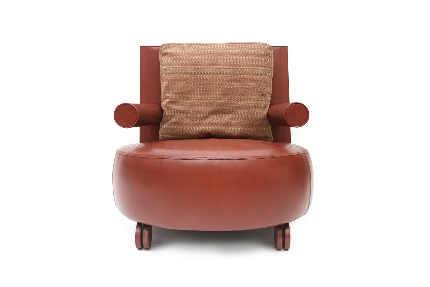 Leather Armchair for B&B Italia, Antonio Citterio - 1970s