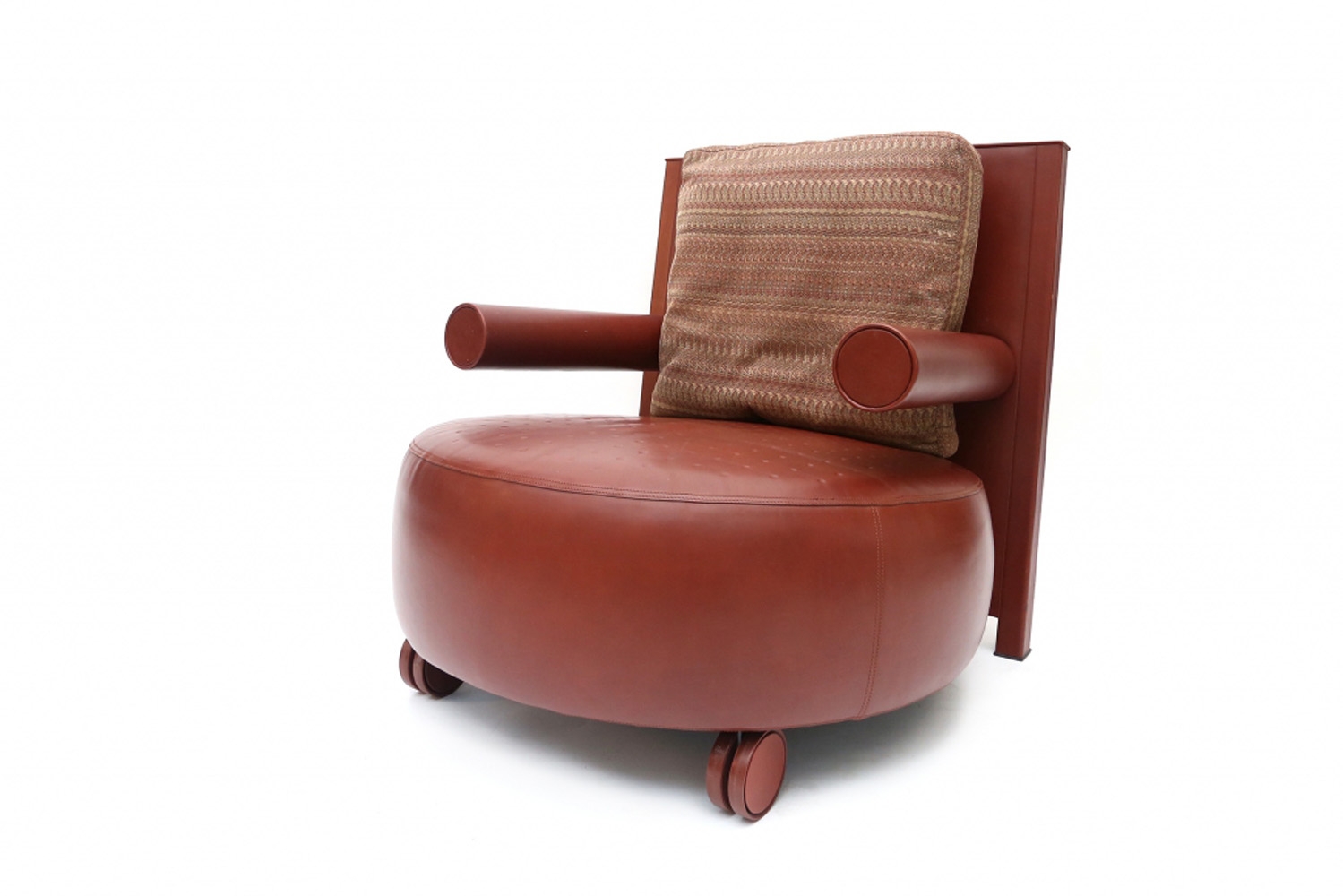 Leather Armchair for B&B Italia, Antonio Citterio - 1970s