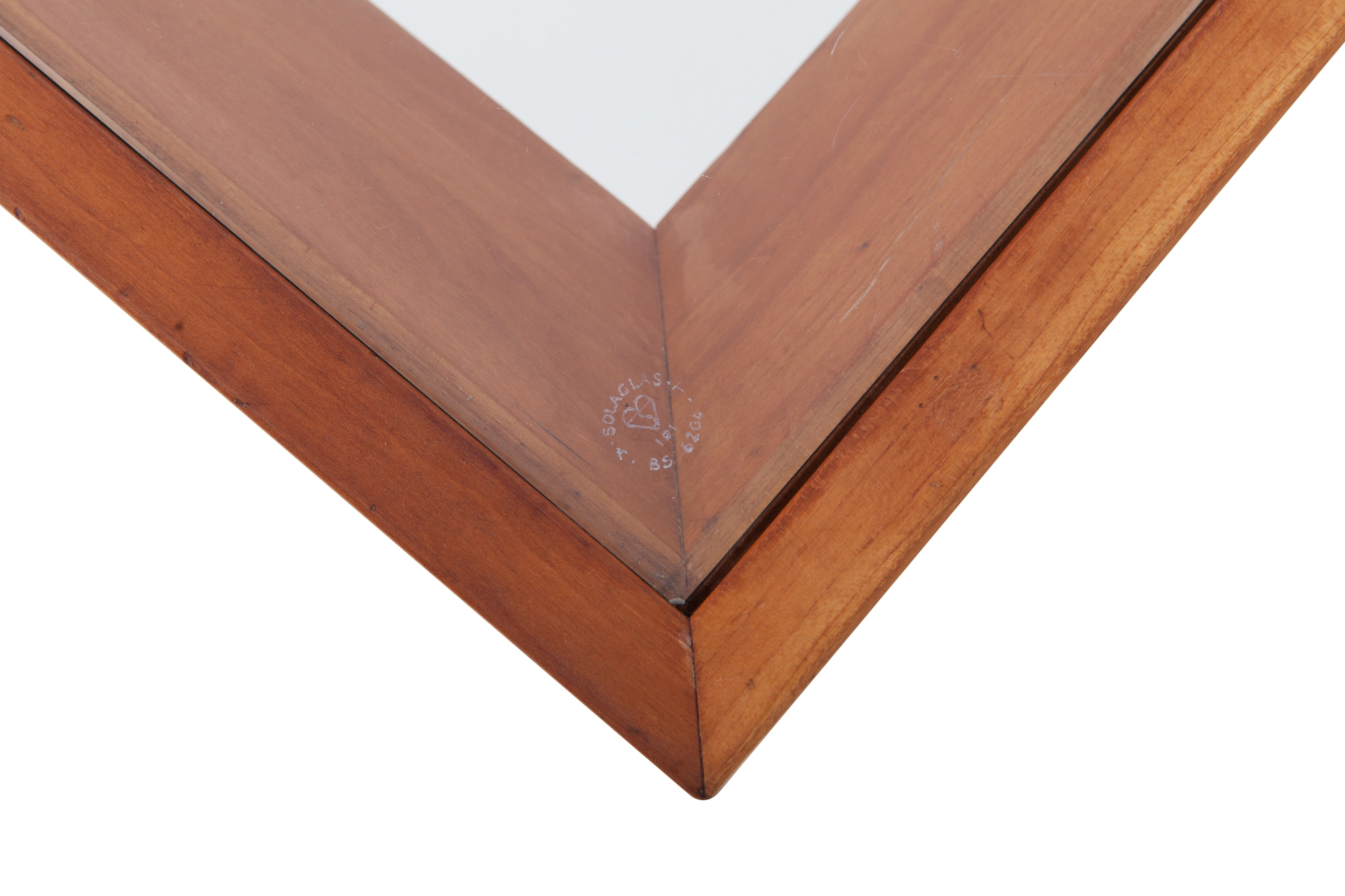 Modernist French Square Coffee Table in Elm - 1935