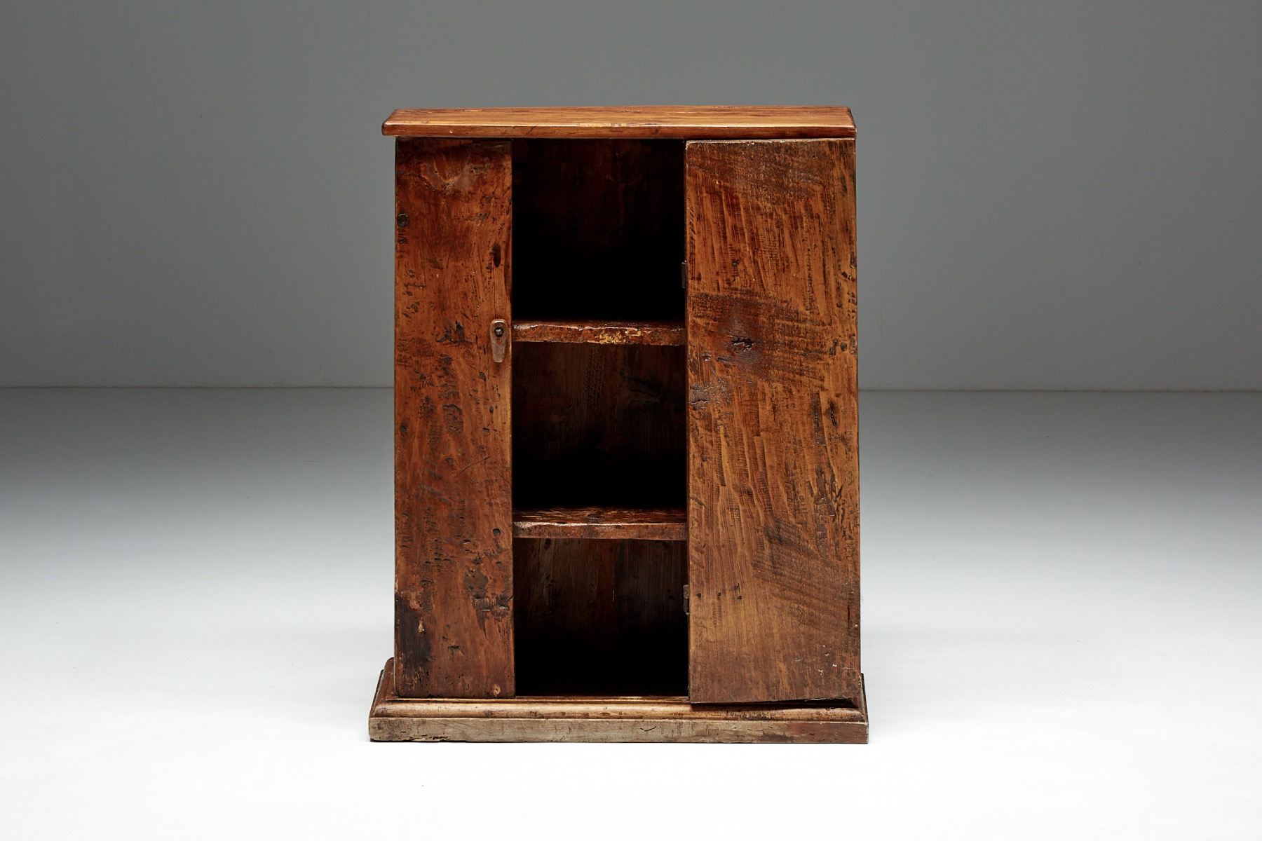Rustic Art Populaire Cabinet - 1800s