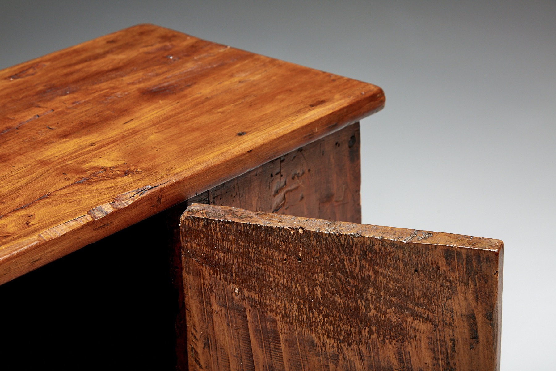 Rustic Art Populaire Cabinet - 1800s