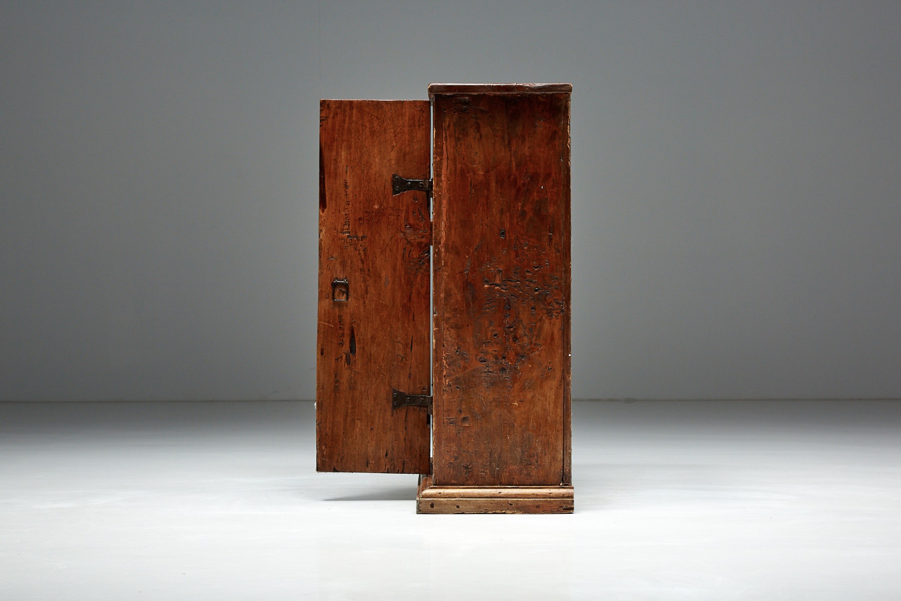 Rustic Art Populaire Cabinet - 1800s