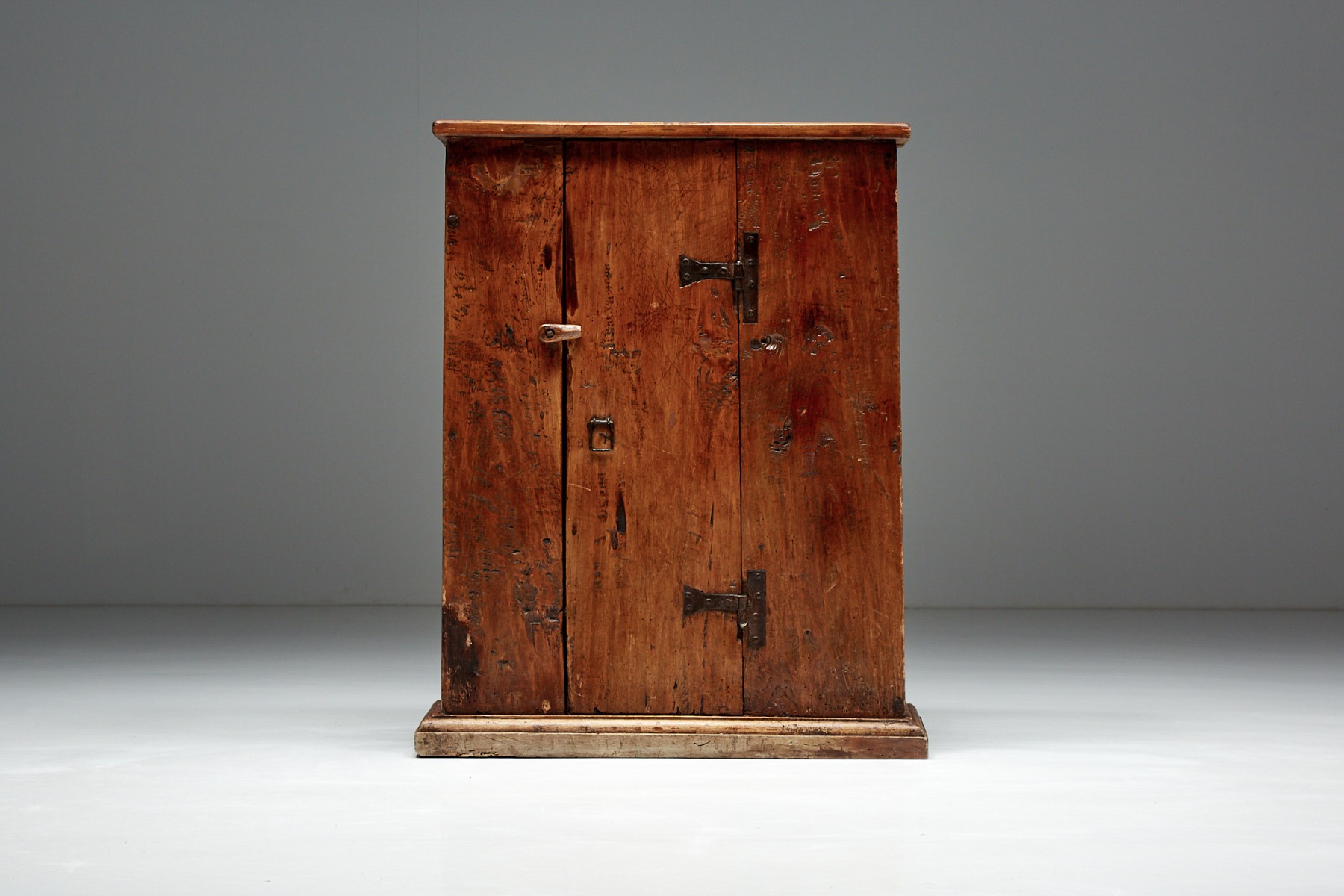 Rustic Art Populaire Cabinet - 1800s