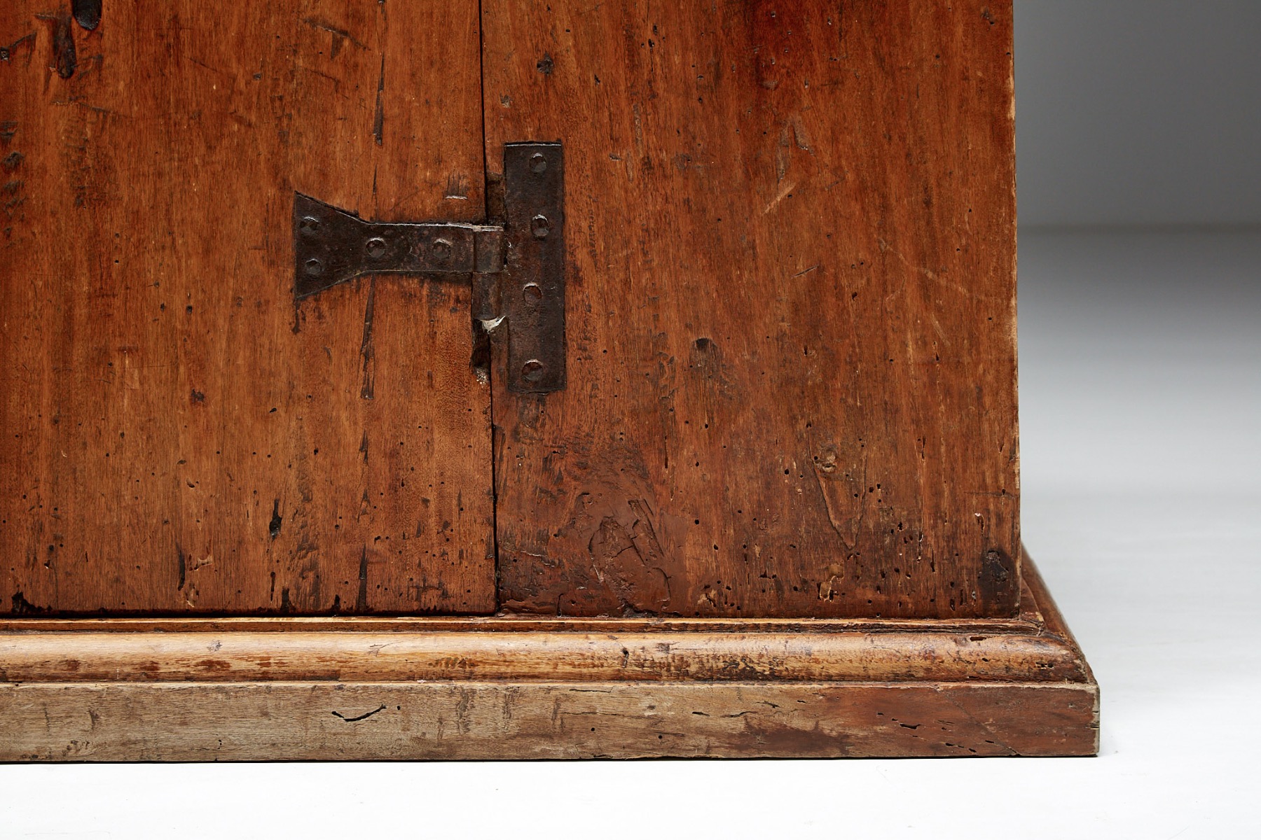 Rustic Art Populaire Cabinet - 1800s