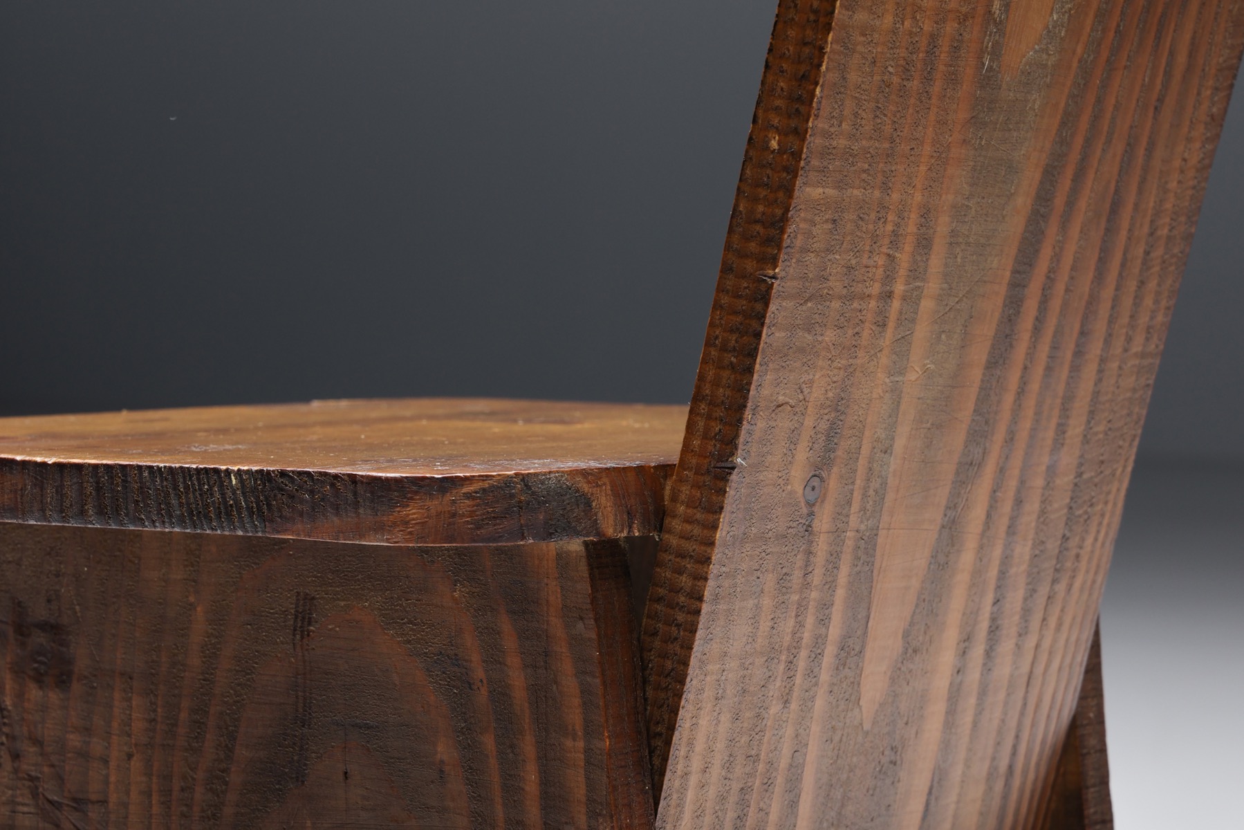 Wabi-Sabi Rustic Dining Chairs - 1960's