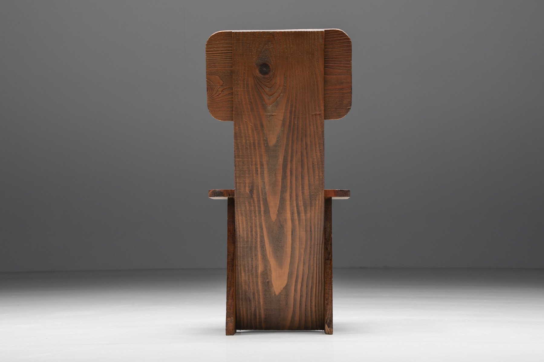 Wabi-Sabi Rustic Dining Chairs - 1960's