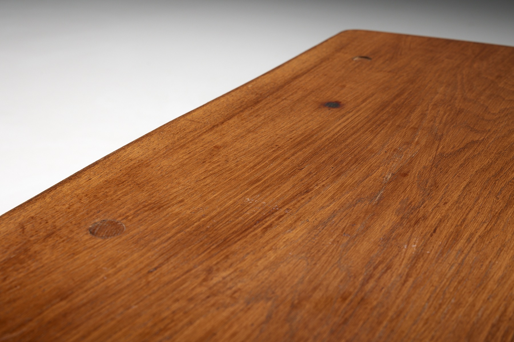 Naive Brutalist Side Table - 19th Century