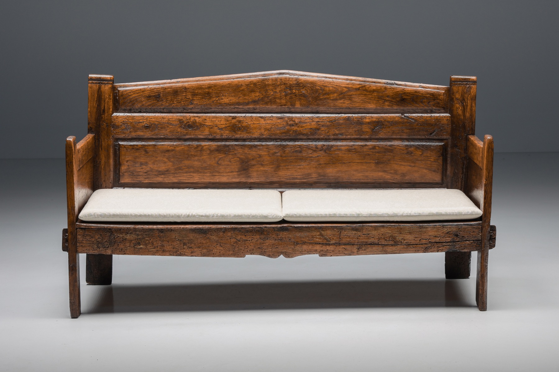 Wabi-Sabi Three Seater Bench - 19th Century