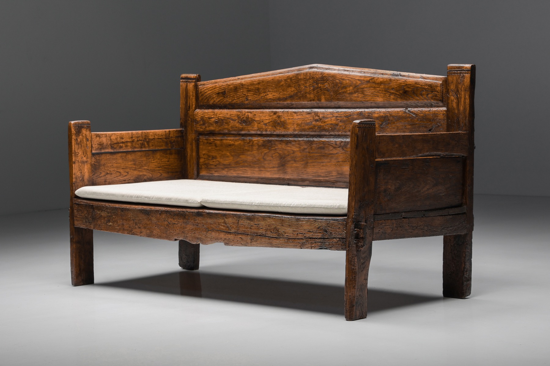 Wabi-Sabi Three Seater Bench - 19th Century