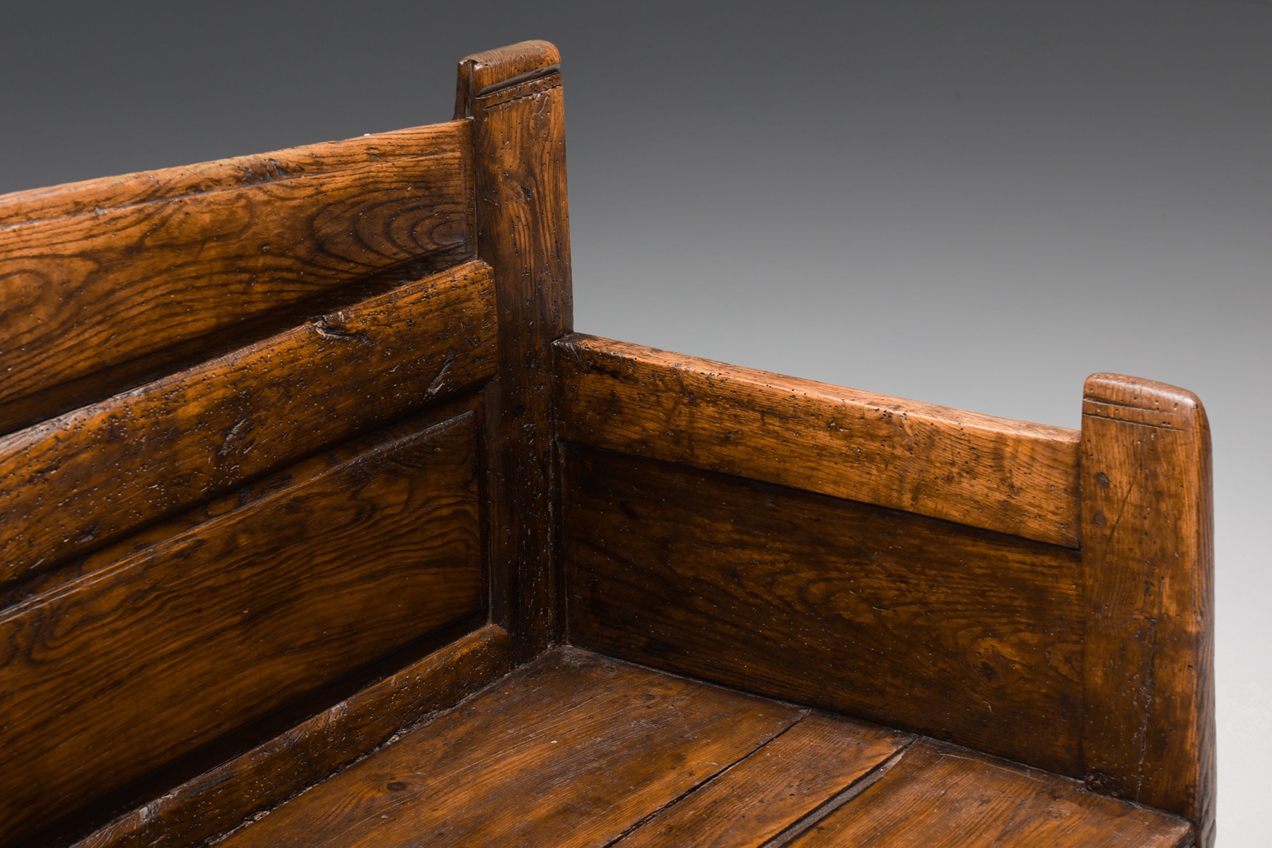 Wabi-Sabi Three Seater Bench - 19th Century