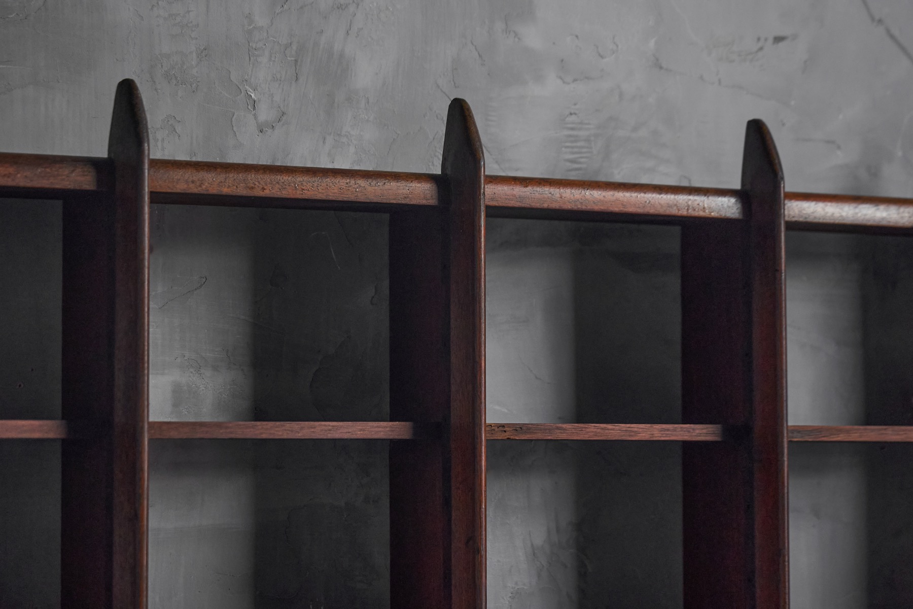 Wall Shelving Unit in Solid Teak, France - 1950s