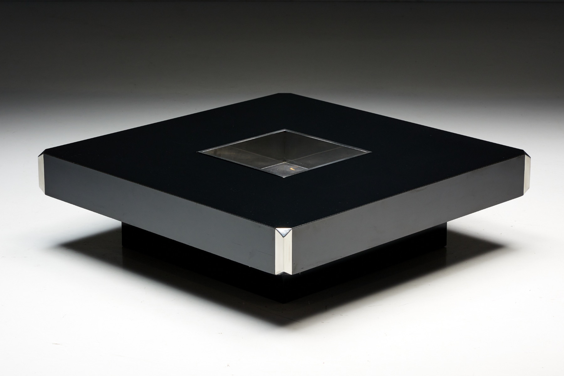 Rectangular Cocktail Table by Willy Rizzo for Cidue - 1970s