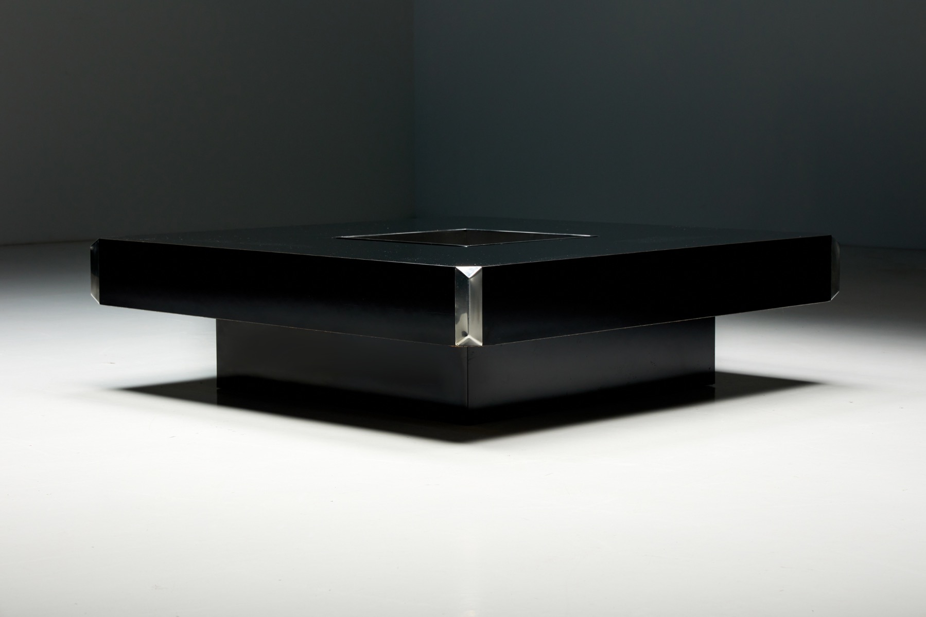 Rectangular Cocktail Table by Willy Rizzo for Cidue - 1970s