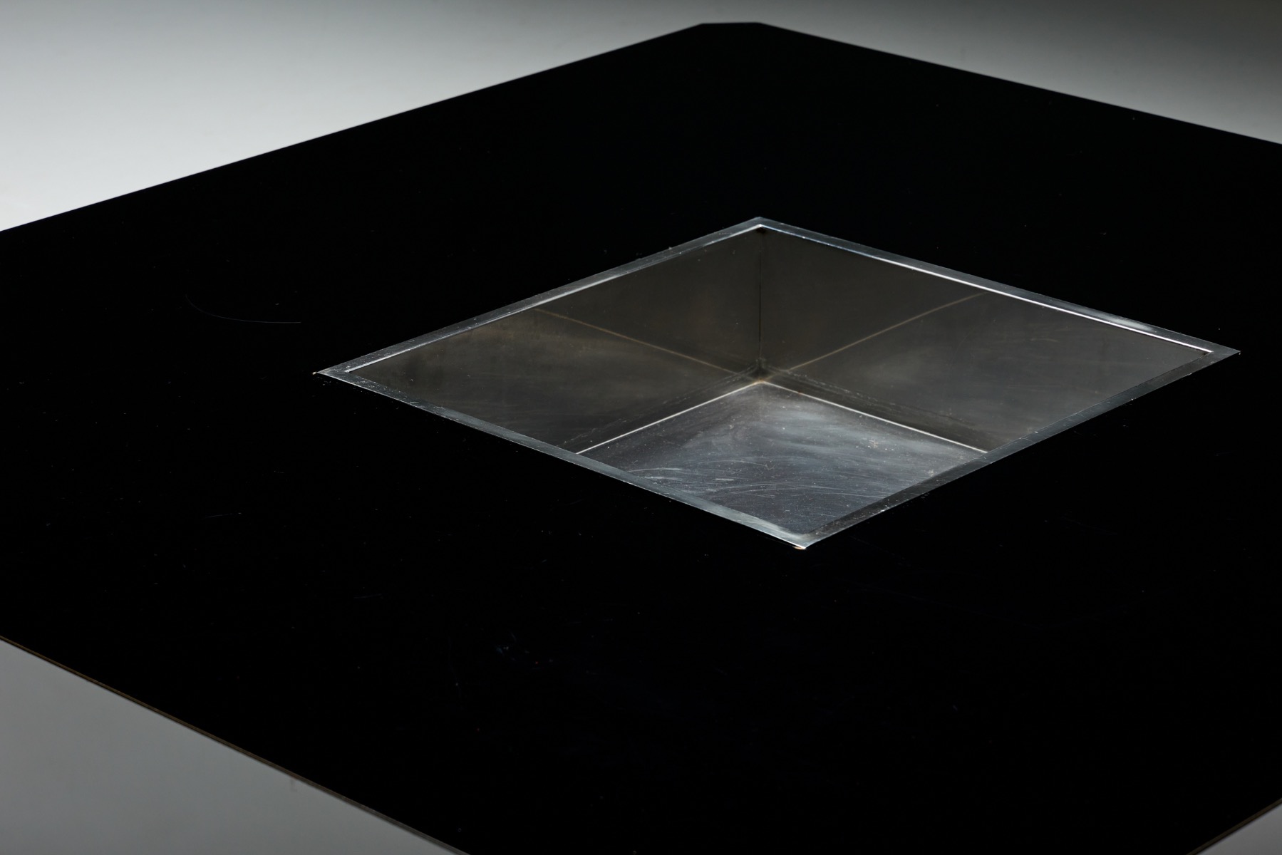Rectangular Cocktail Table by Willy Rizzo for Cidue - 1970s