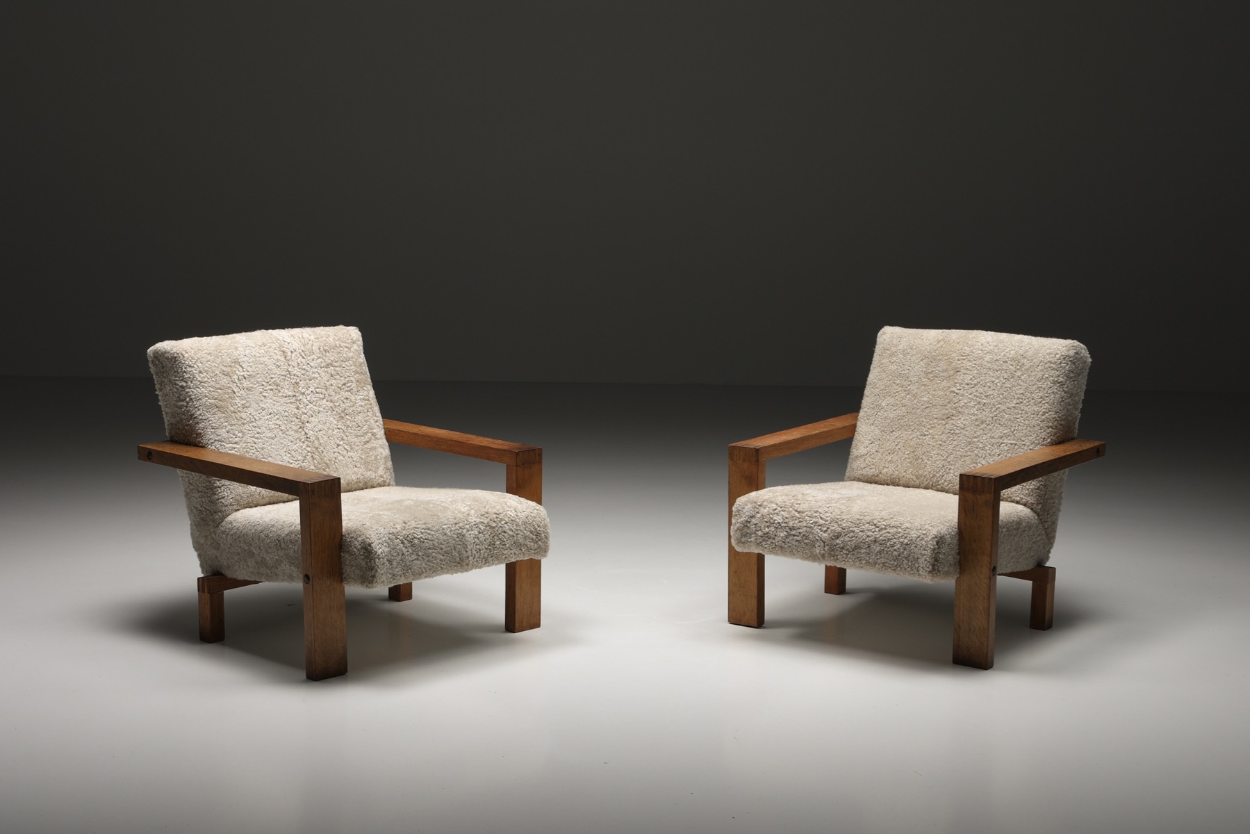  Wim Den Boon Hein Stolle Armchairs - 1950's