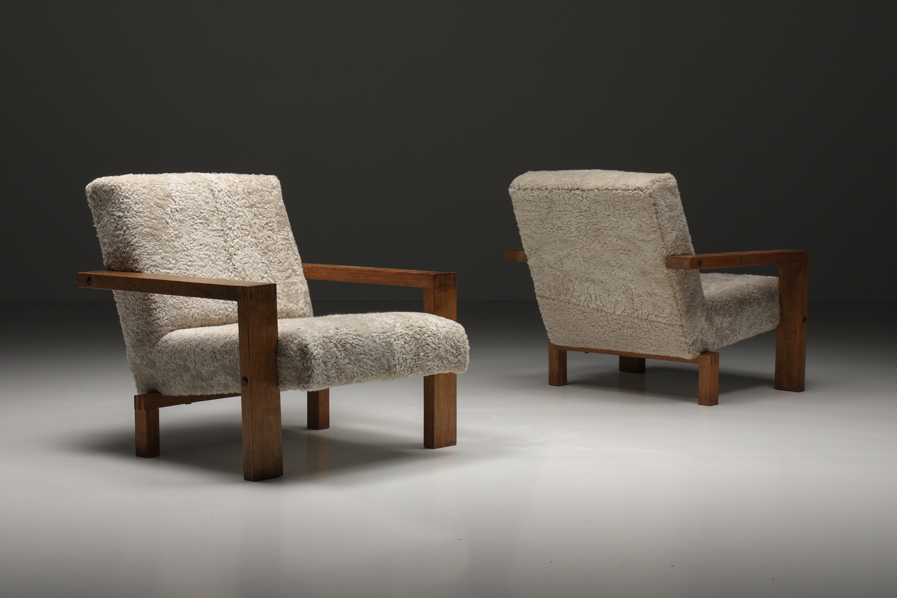  Wim Den Boon Hein Stolle Armchairs - 1950's