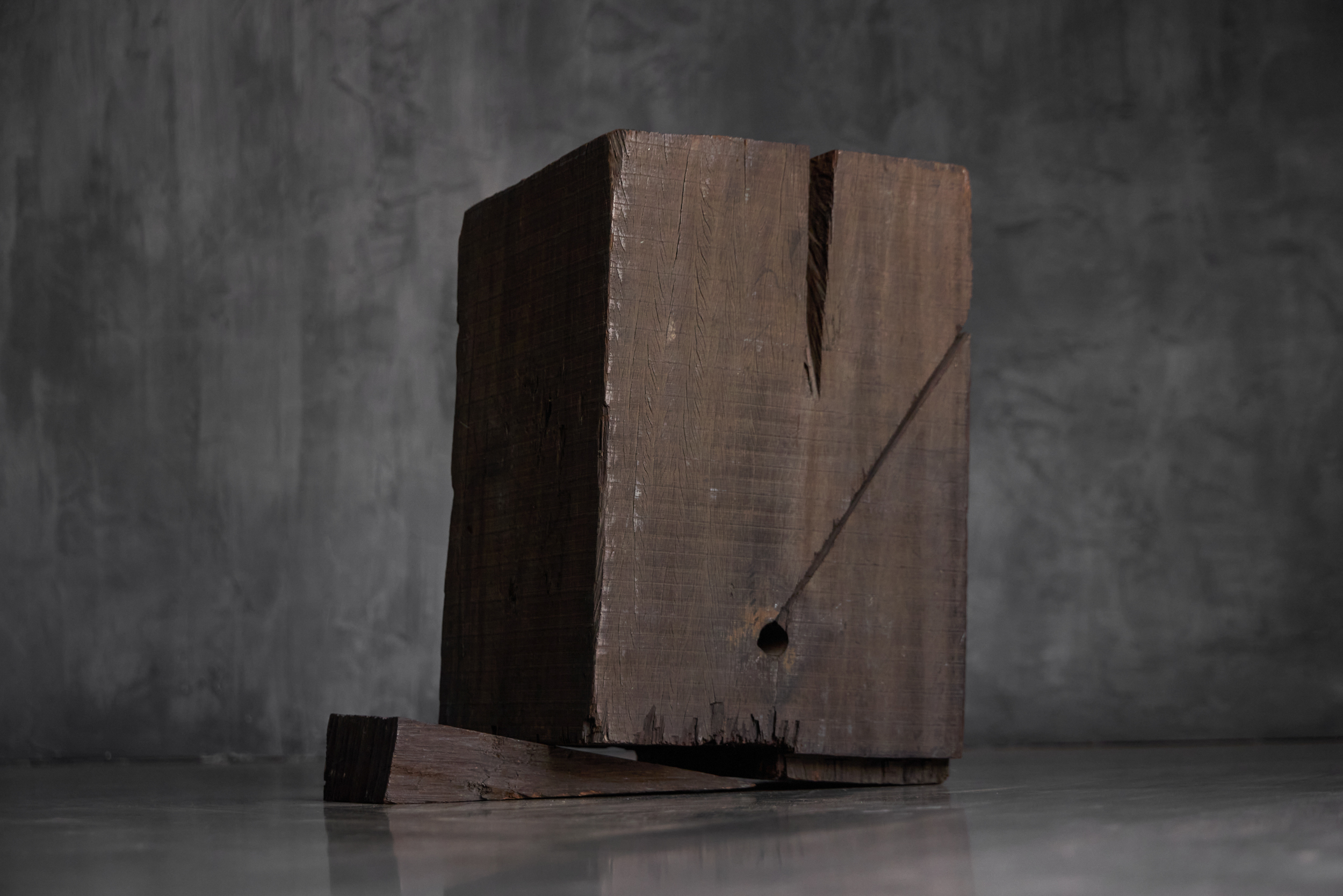 Wooden Sculpture by Bernd Lohaus - 1996