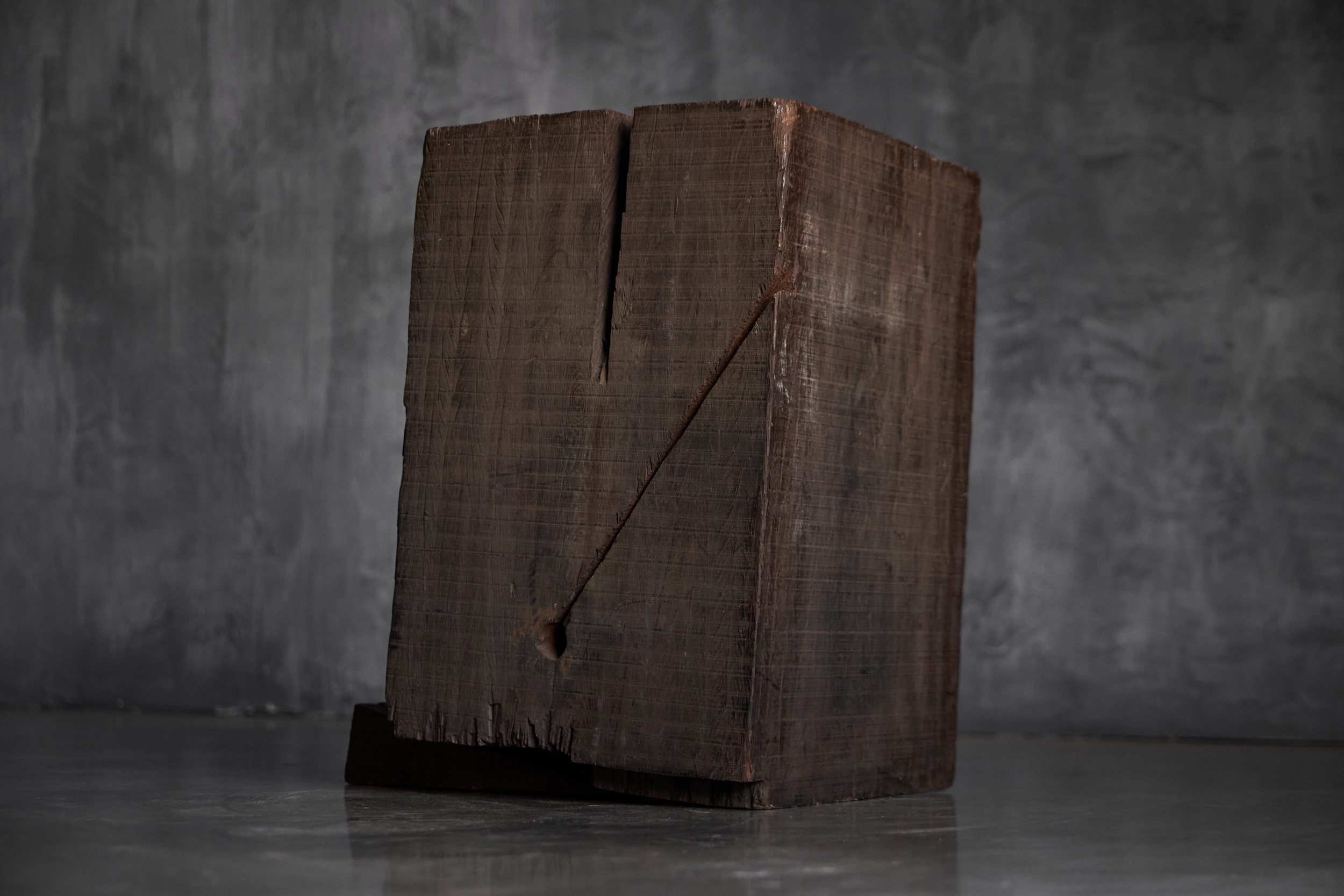 Wooden Sculpture by Bernd Lohaus - 1996
