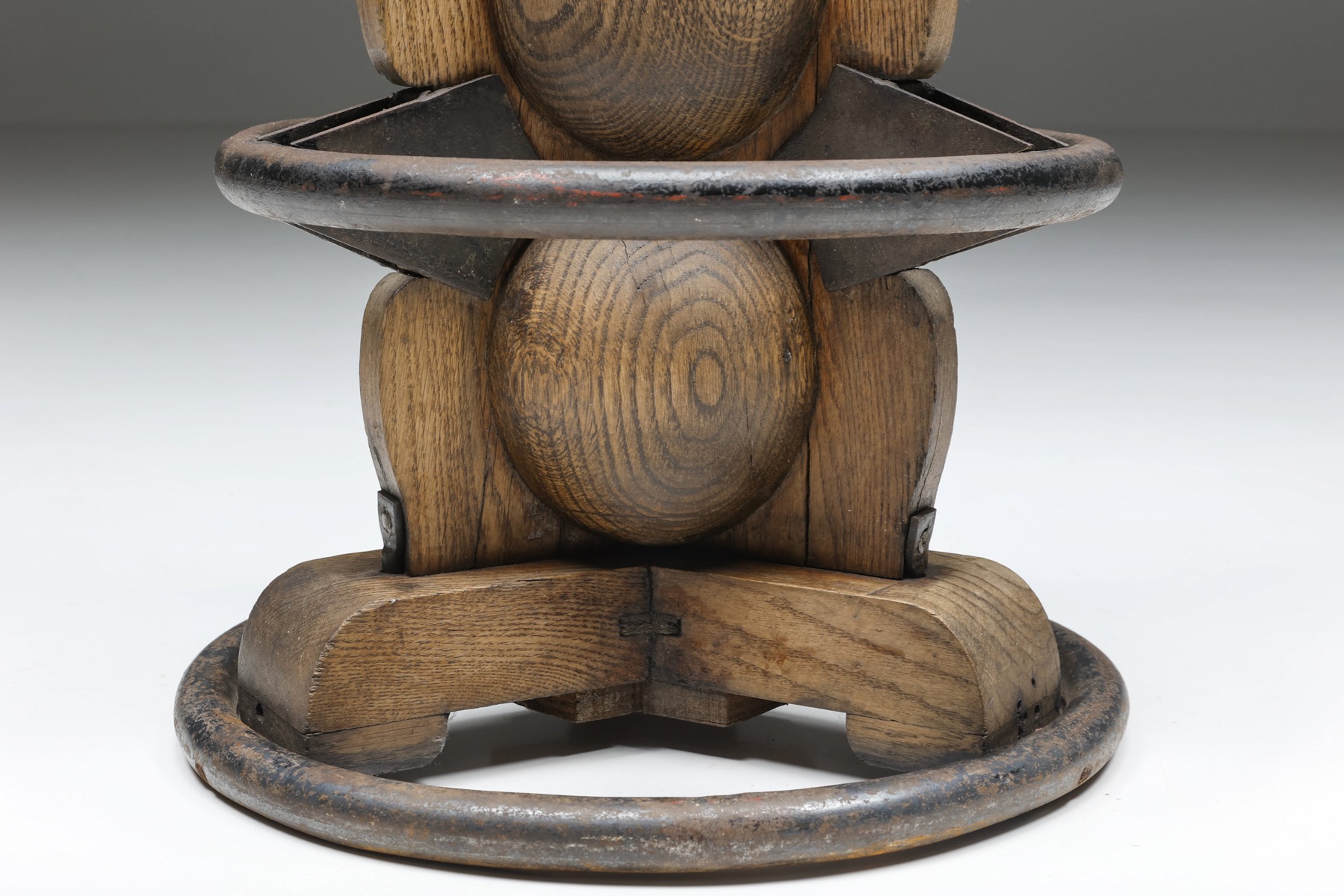 Wabi Sabi Stools by Charles Dudouyt - 1950's