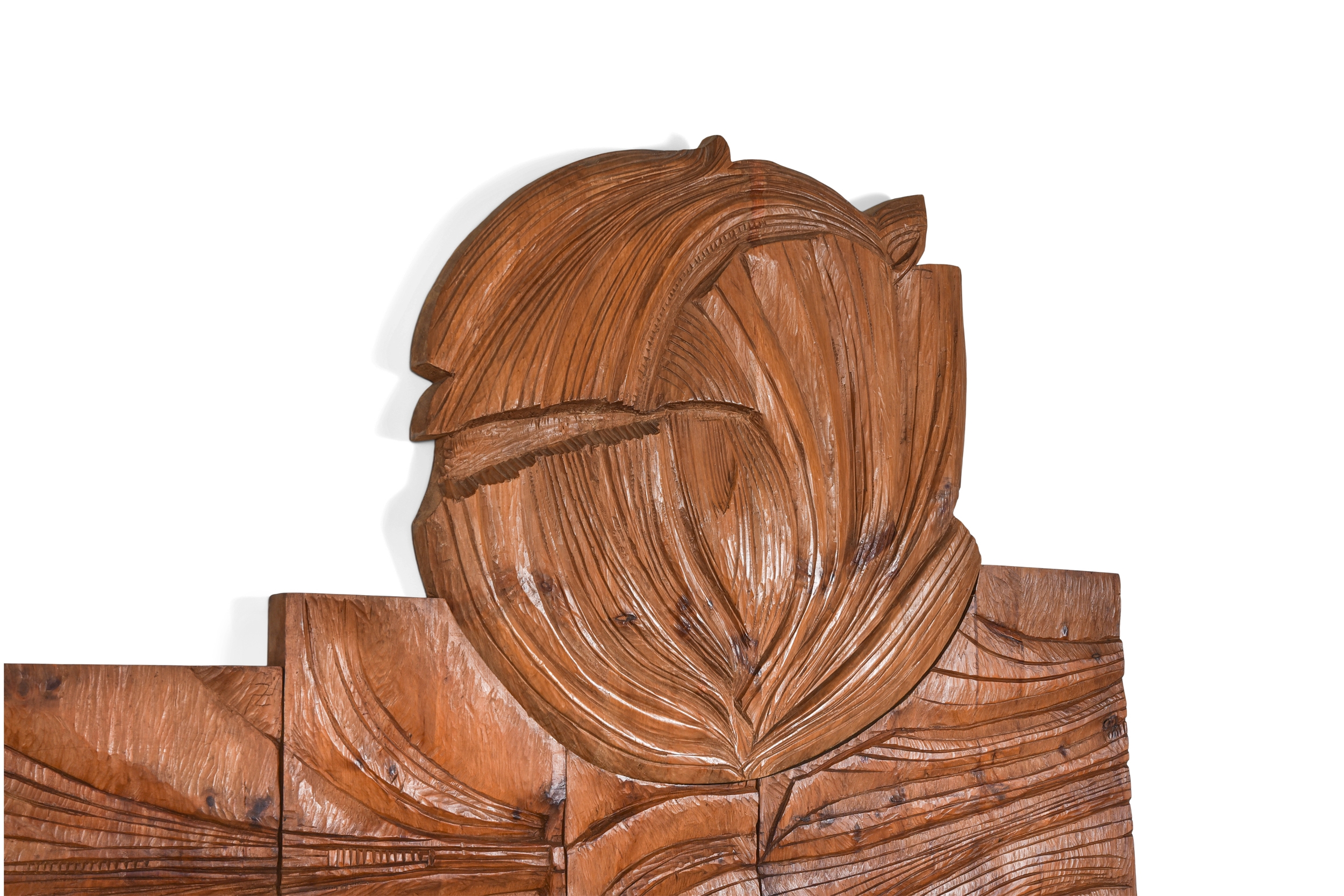 Carved Wall Panel by Nioi, Italy, 1974 in the style of Nerone & Patuzzi - 1974