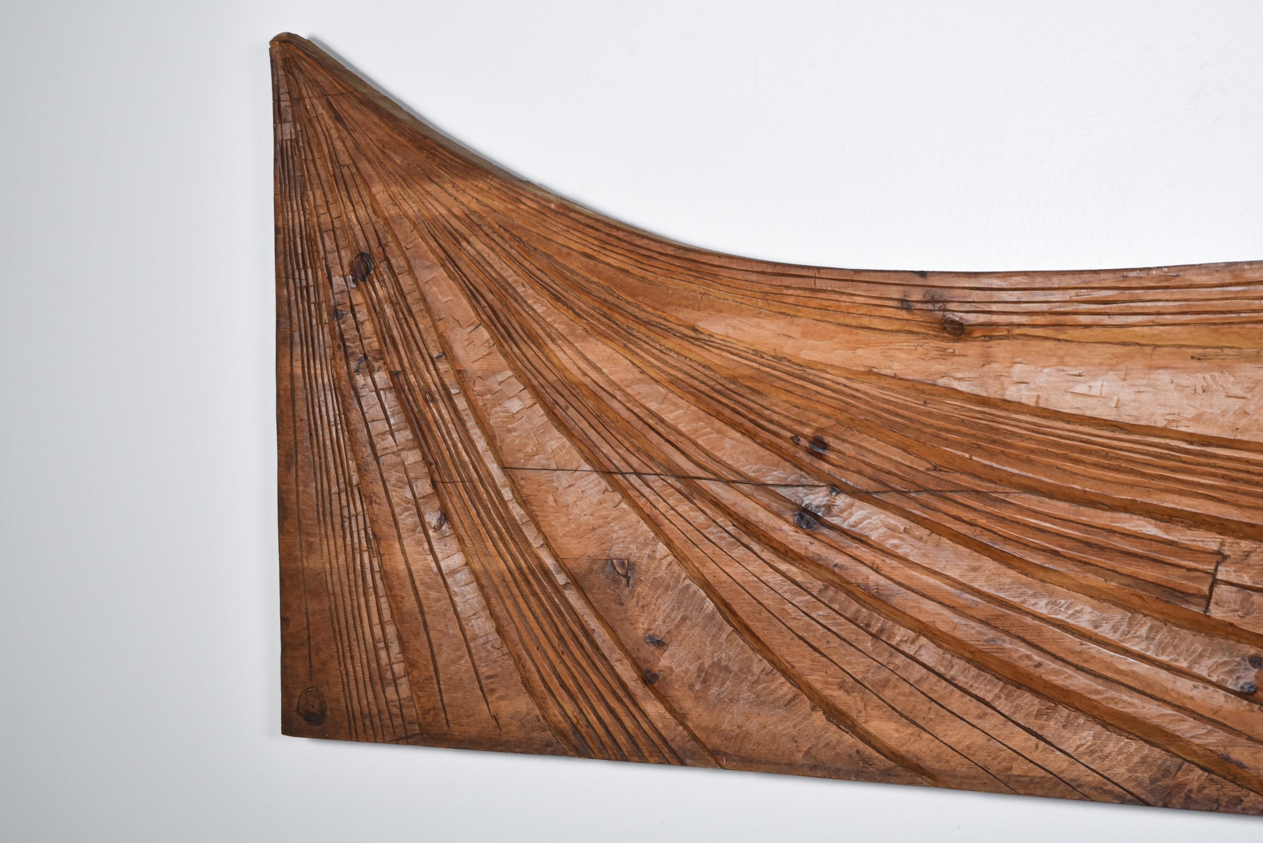 Hand Carved Art Panel by Nioi, Italy, 1974 in the Style of Nerone & Patuzzi - 1974