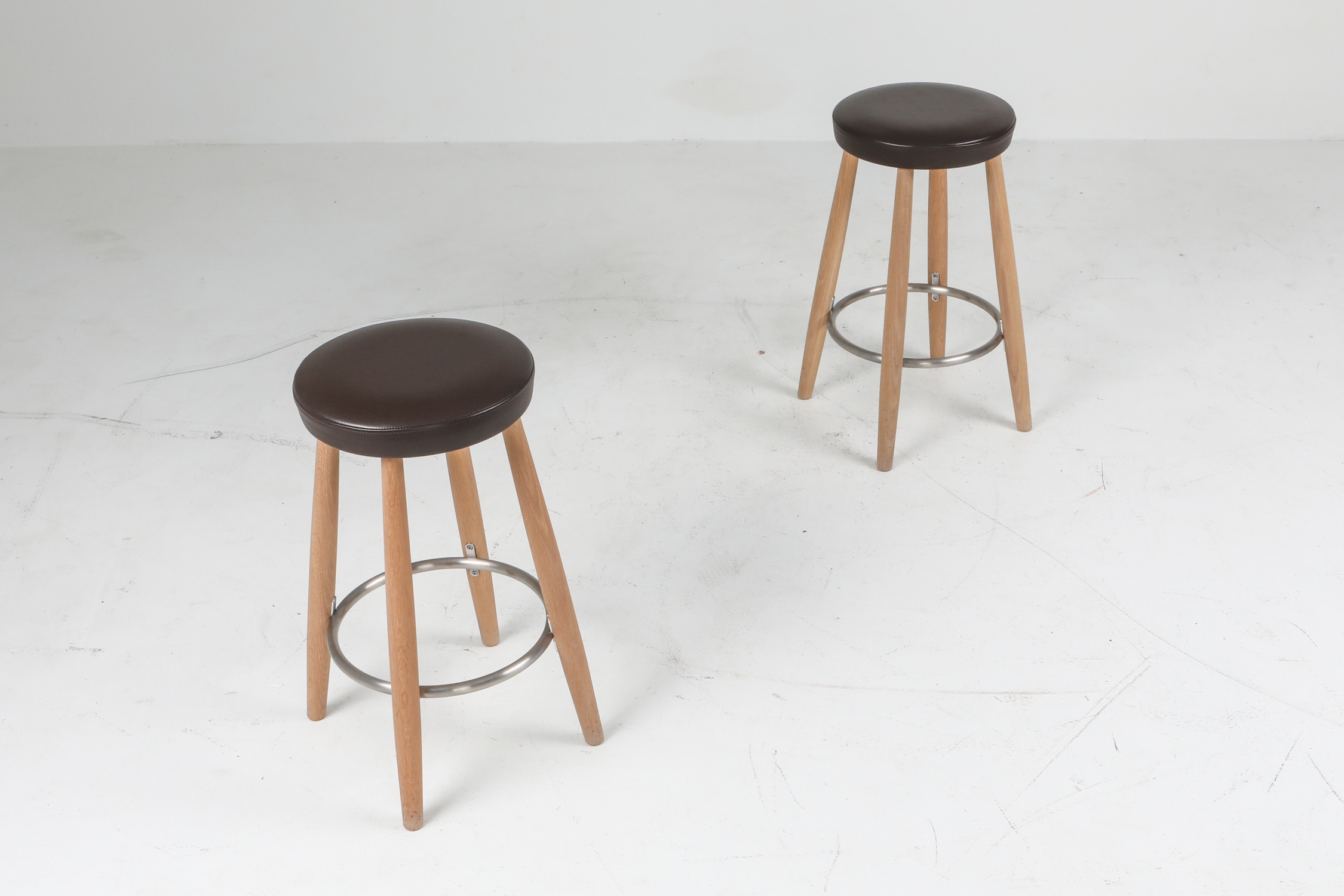 Hans Wegner CH58 Stool for Carl Hansen & Sons - 1980's