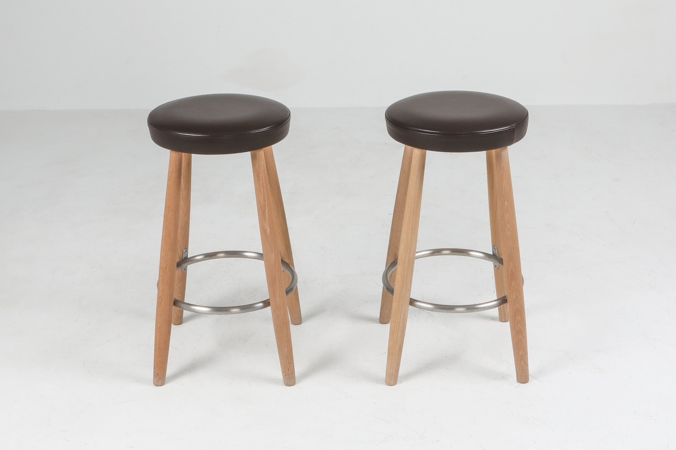 Hans Wegner CH58 Stool for Carl Hansen & Sons - 1980's