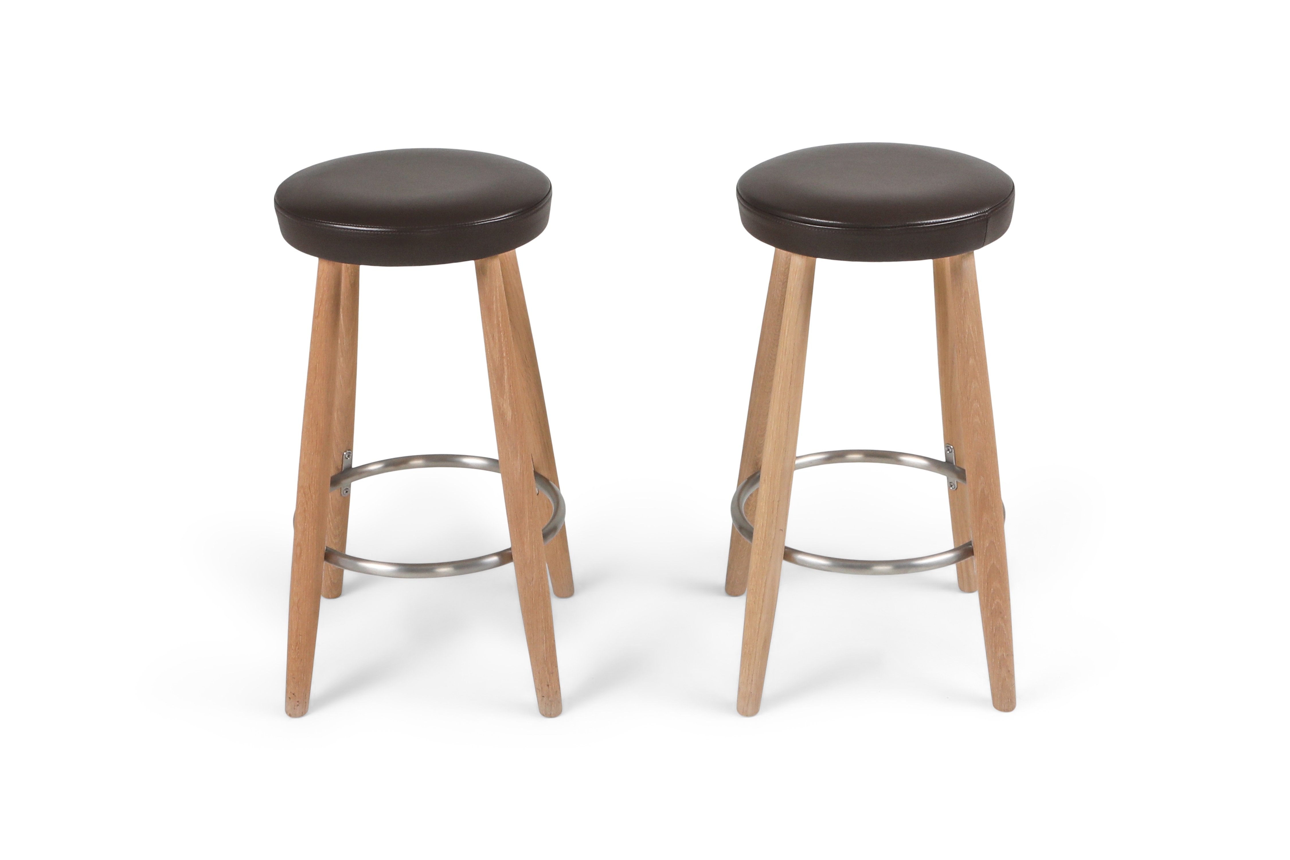 Hans Wegner CH58 Stool for Carl Hansen & Sons - 1980's